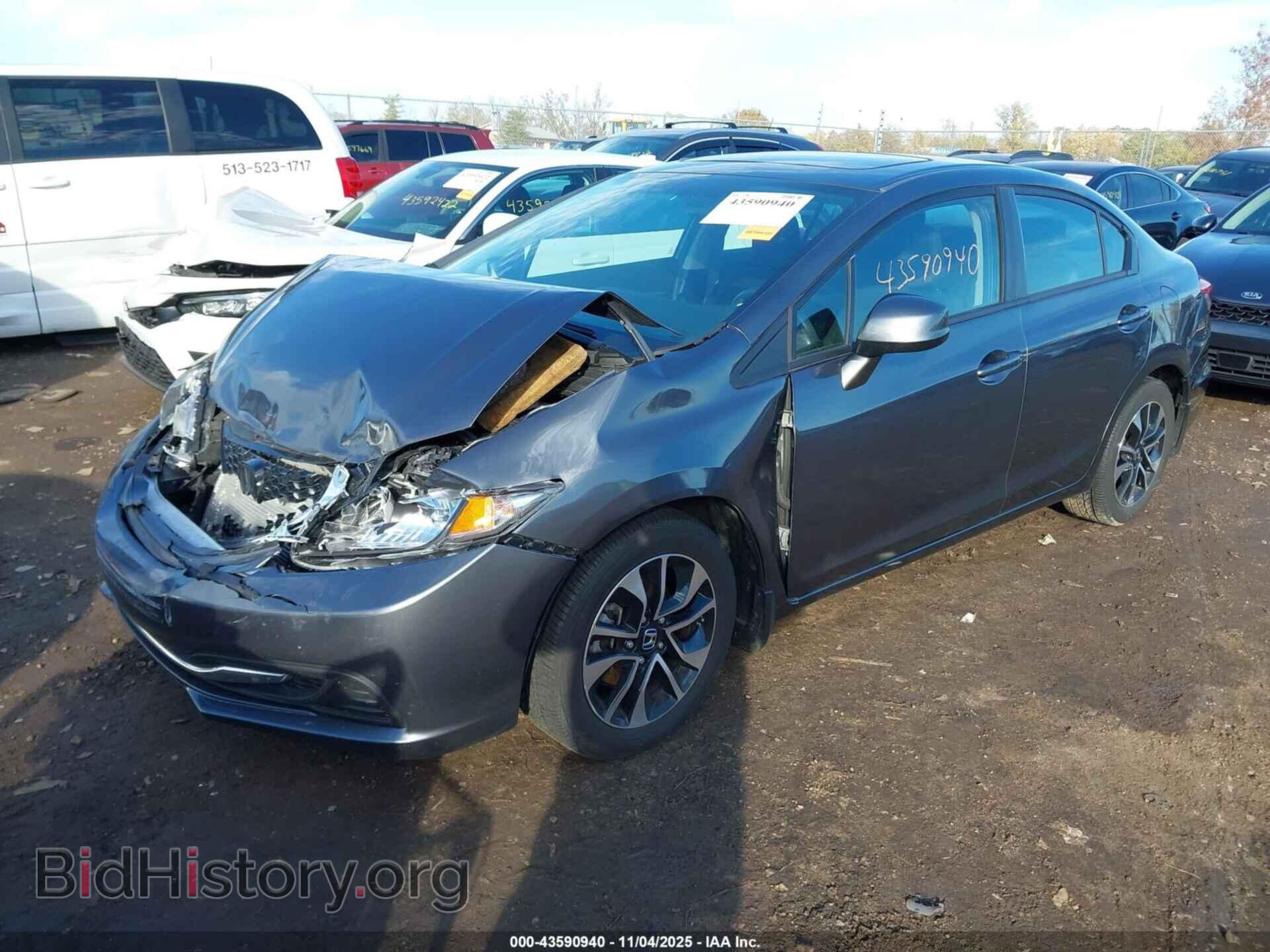 2013 HONDA CIVIC - VIN: 19XFB2F87DE022393 - Фото 2