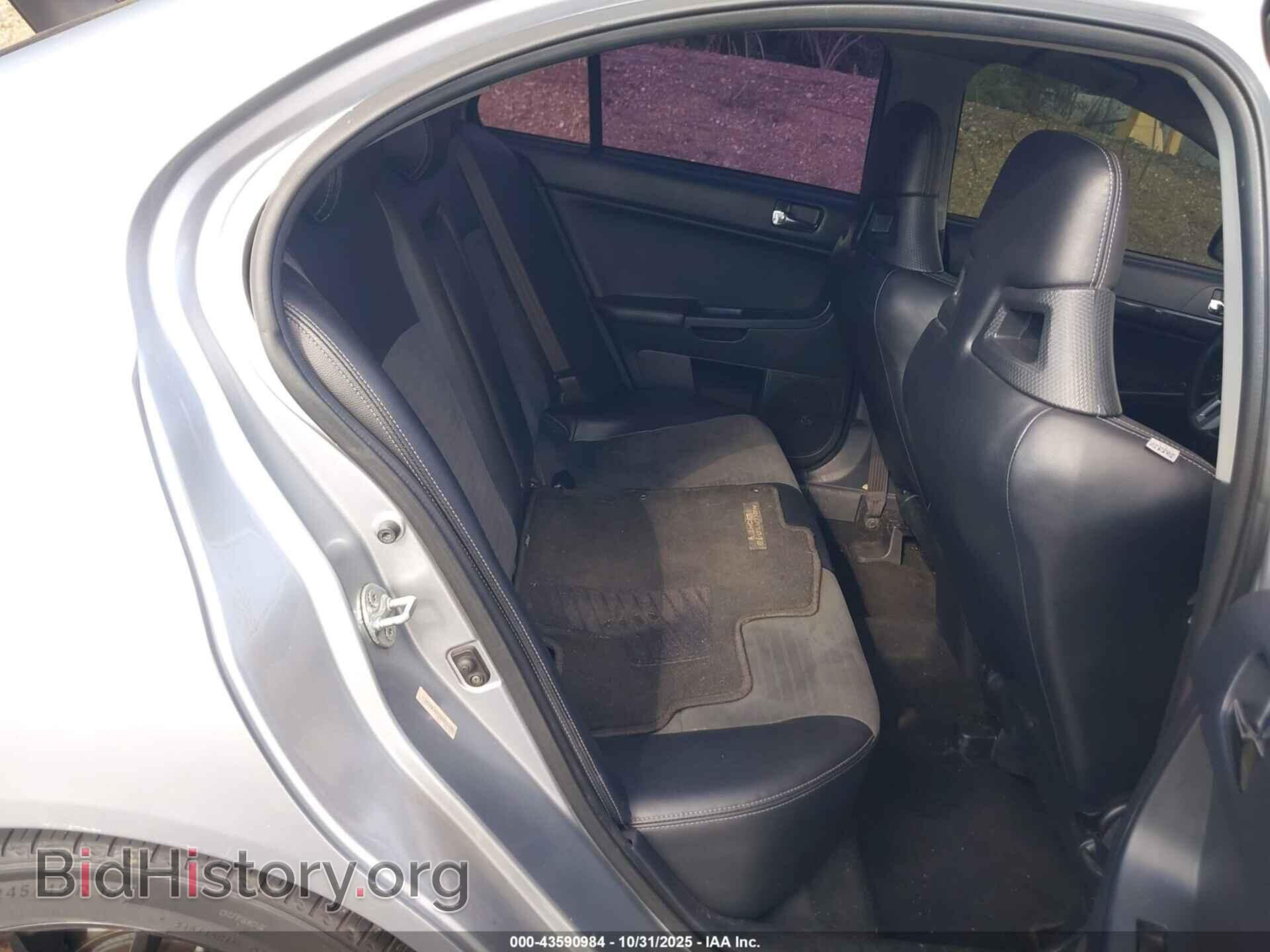 2008 MITSUBISHI LANCER EVOLUTION - VIN: JA3AW56V28U051490 - Фото 8