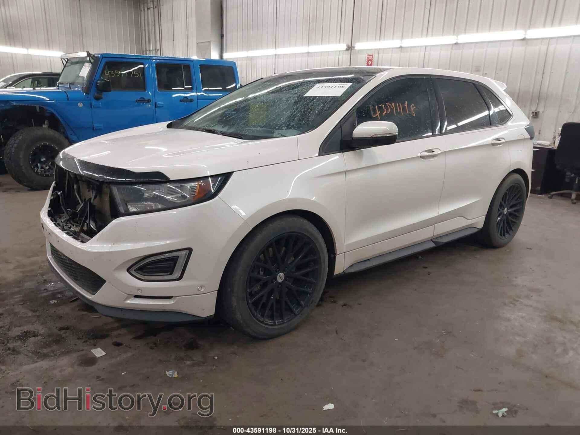 2016 FORD EDGE - VIN: 2FMPK4AP1GBB57892 - Фото 2