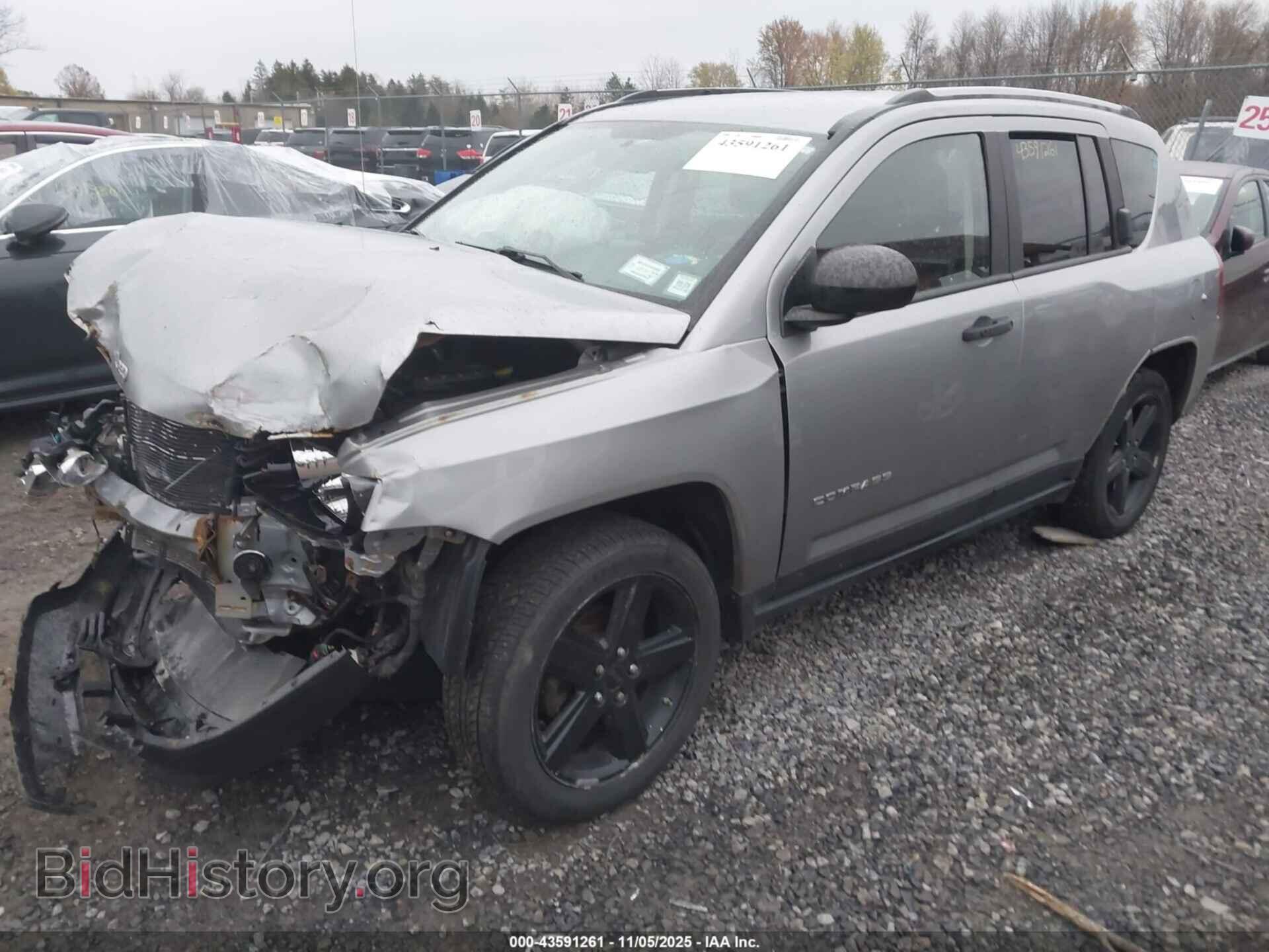 2017 JEEP COMPASS - VIN: 1C4NJDBB0HD173658 - Фото 2
