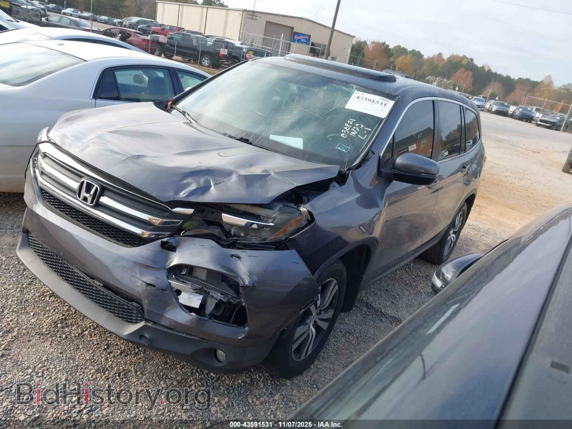 2017 HONDA PILOT - VIN: 5FNYF5H54HB036821 - Фото 2