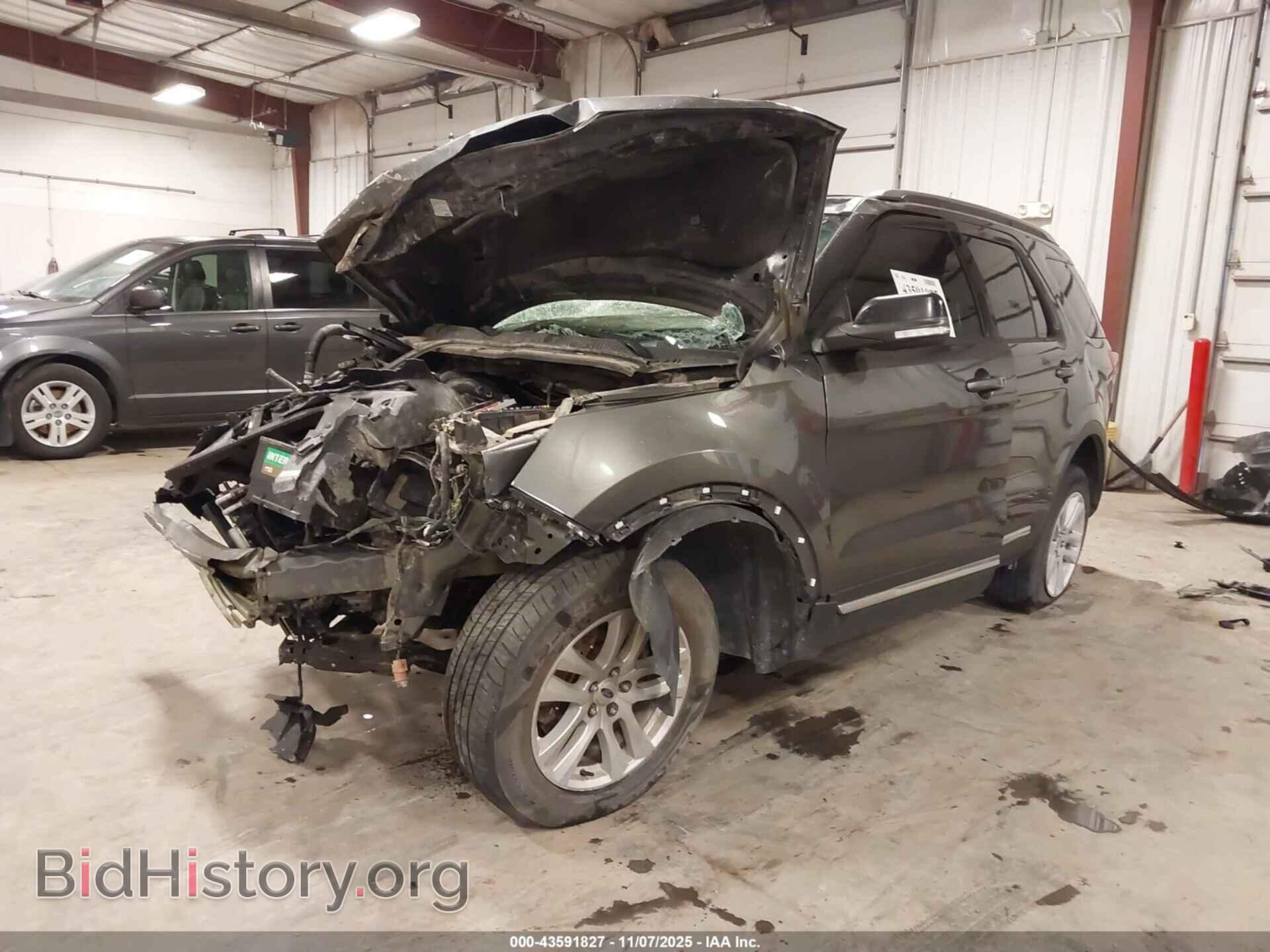 2018 FORD EXPLORER - VIN: 1FM5K8D83JGA16552 - Фото 2