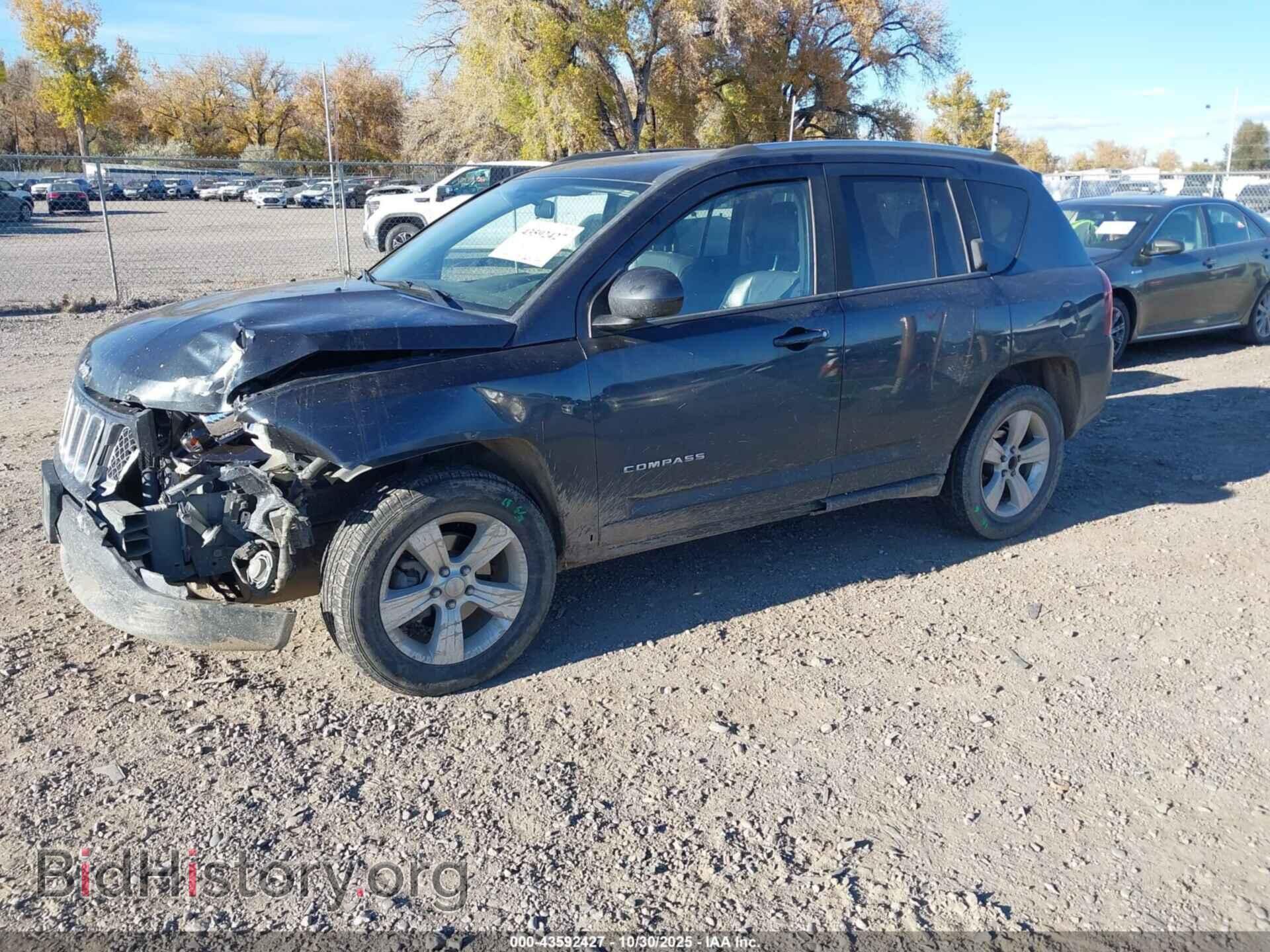 2014 JEEP COMPASS - VIN: 1C4NJDEB9ED759850 - Фото 2