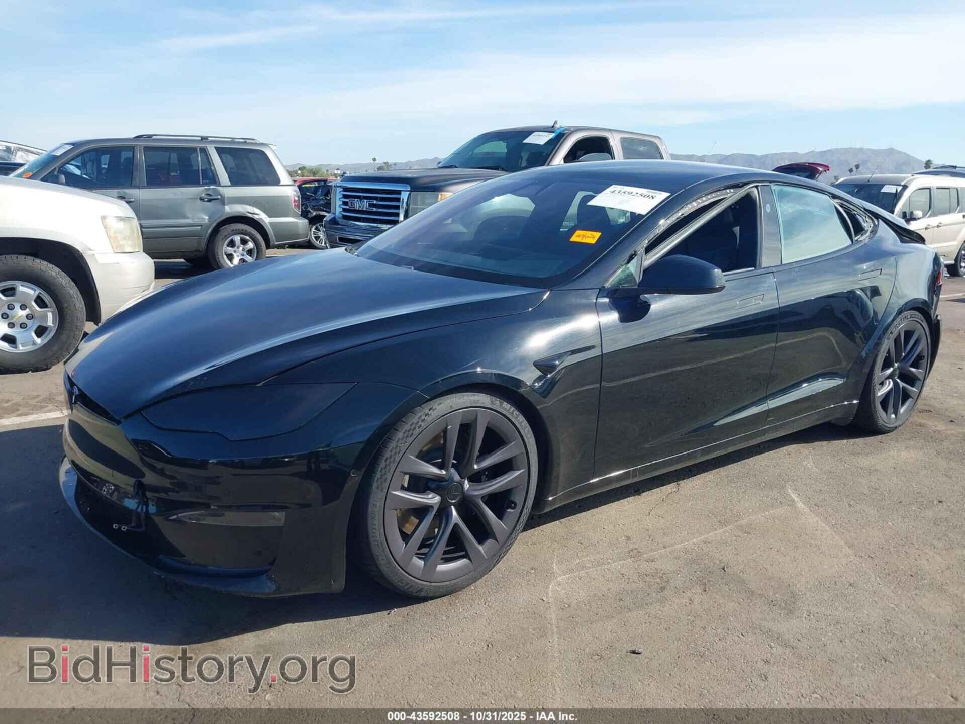 2021 TESLA MODEL S - VIN: 5YJSA1E67MF433296 - Фото 2