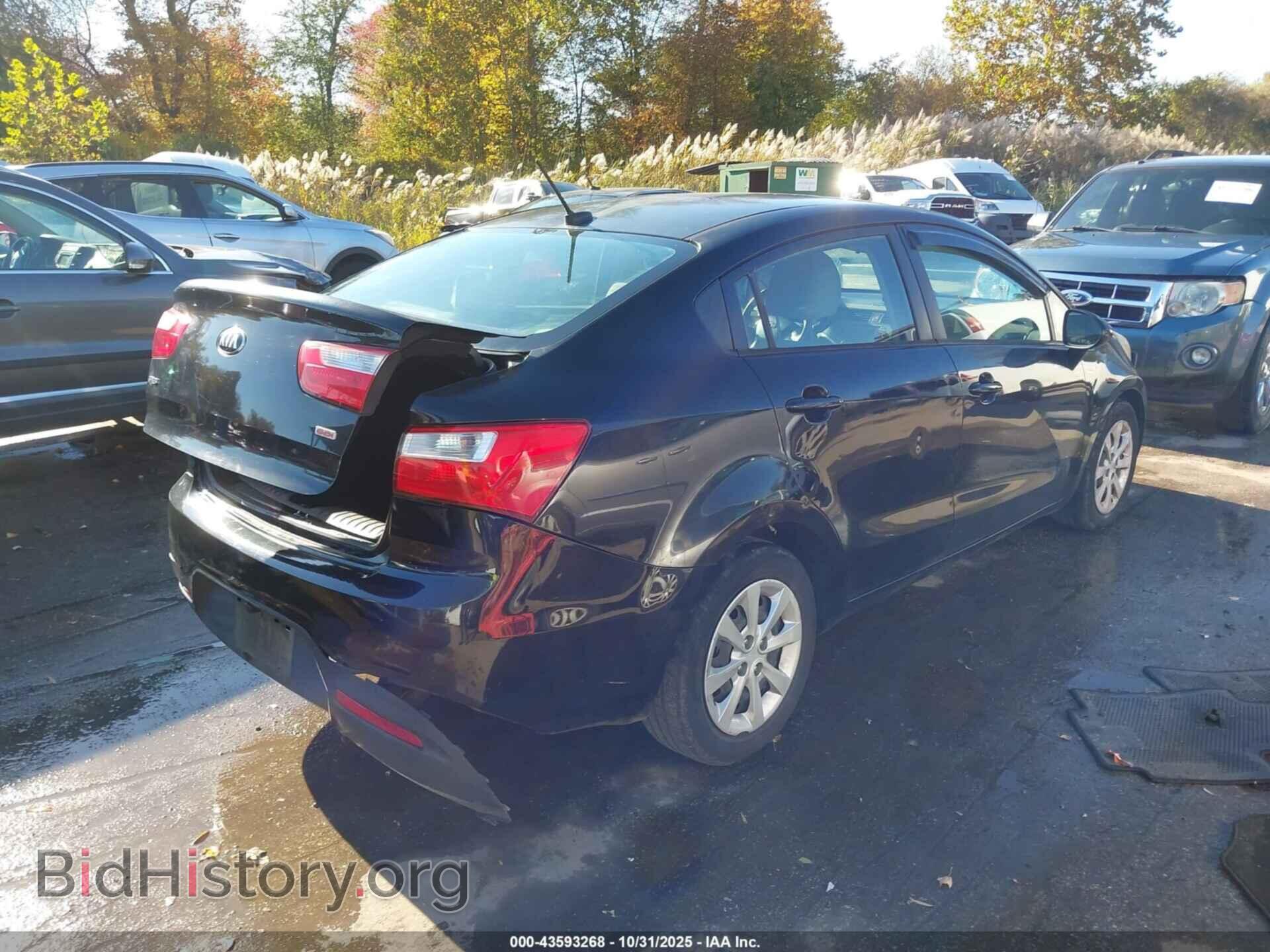 2015 KIA RIO - VIN: KNADM4A32F6429536 - Фото 4