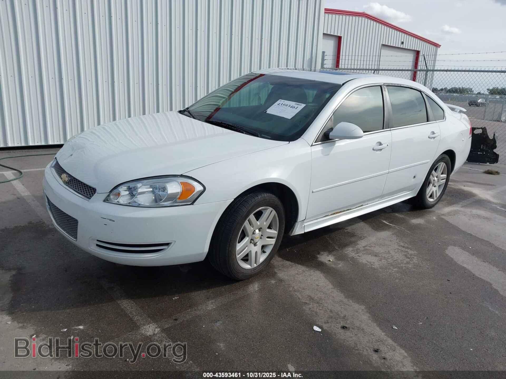 2012 CHEVROLET IMPALA - VIN: 2G1WG5E38C1124220 - Фото 2