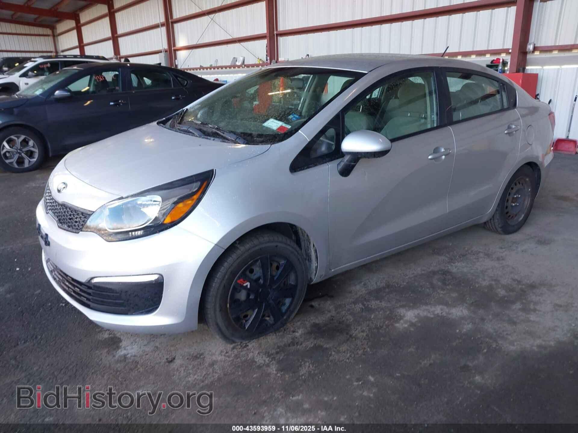 2016 KIA RIO - VIN: KNADM4A33G6572612 - Фото 2