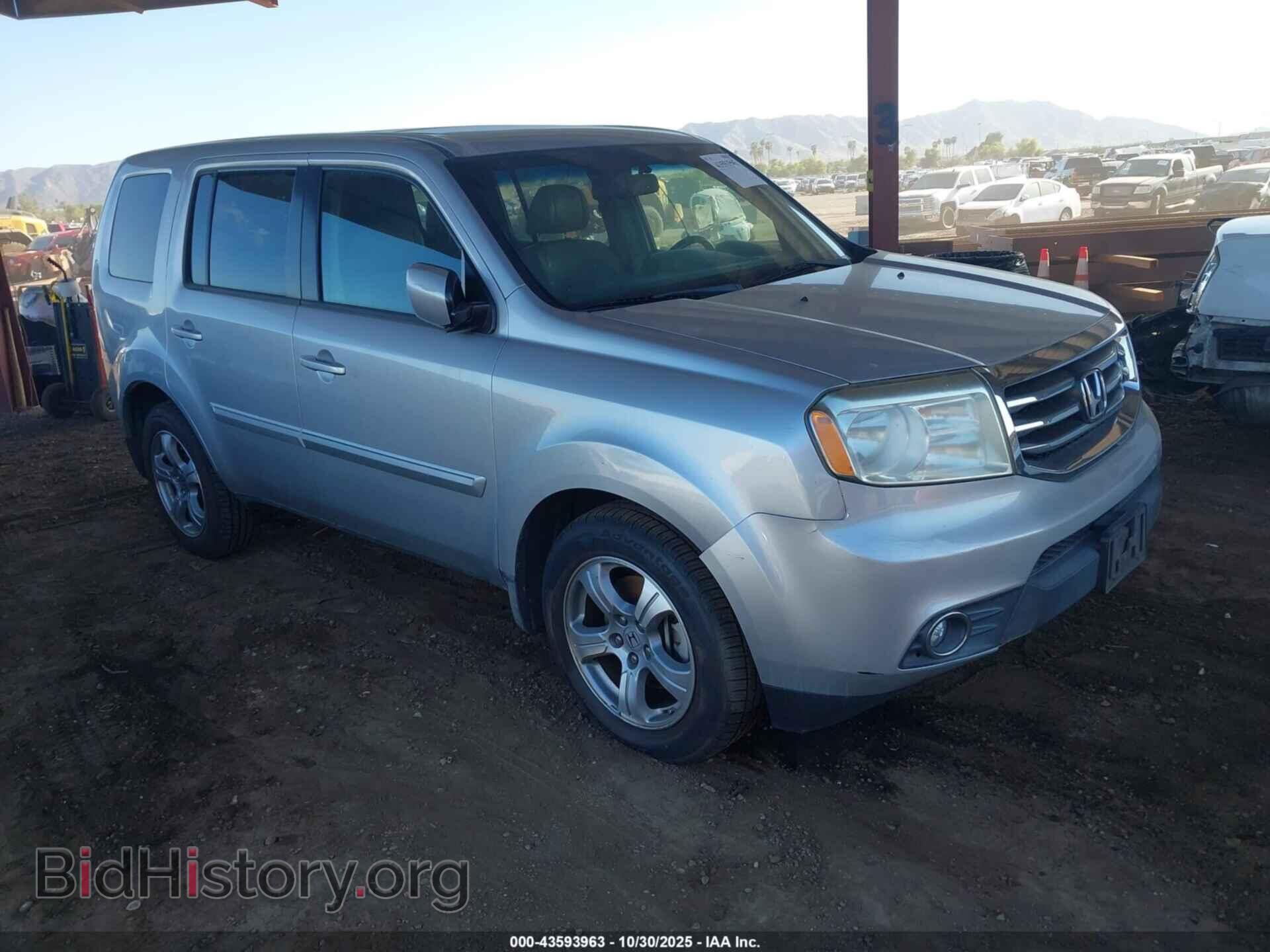 Фотография 5FNYF4H64CB045904 - HONDA PILOT 2012
