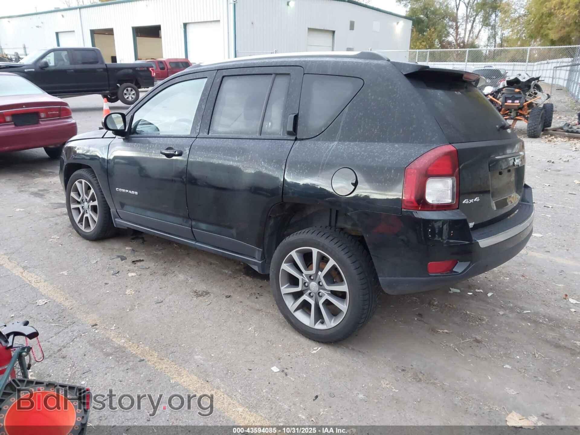 2017 JEEP COMPASS - VIN: 1C4NJDEBXHD163537 - Фото 3