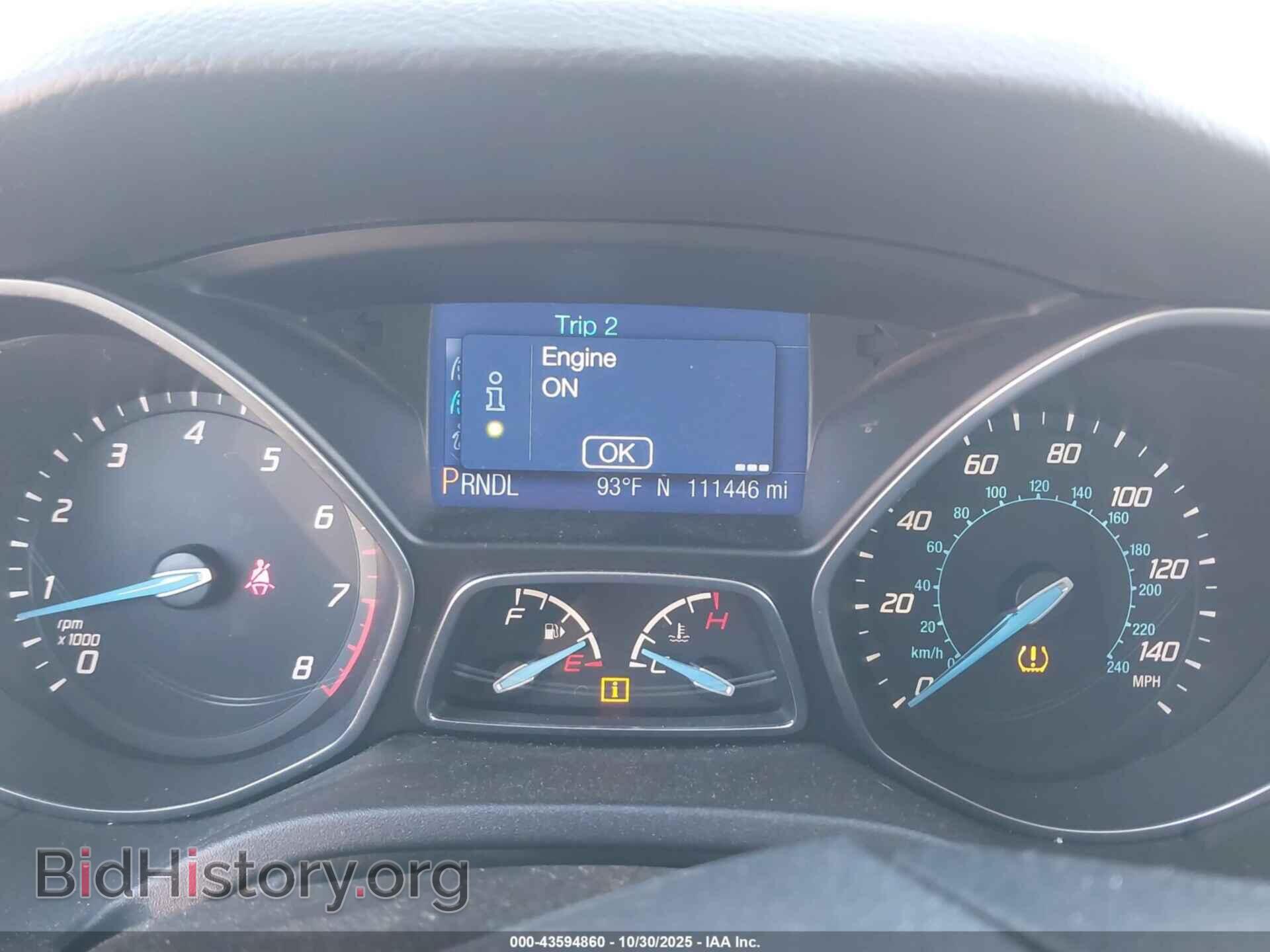 2014 FORD FOCUS - VIN: 1FADP3F26EL108626 - Фото 7