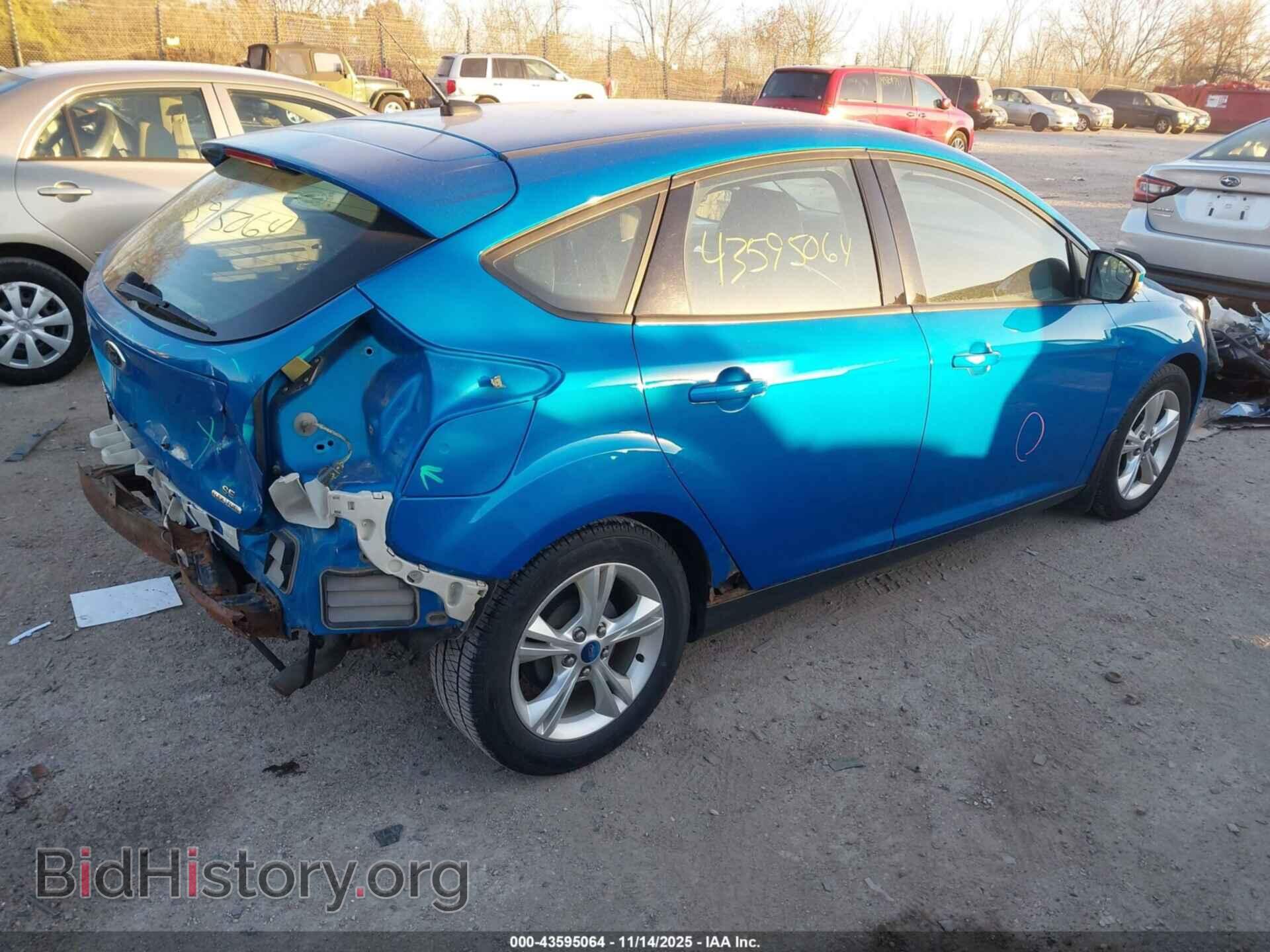 2013 FORD FOCUS - VIN: 1FADP3K2XDL218535 - Фото 4