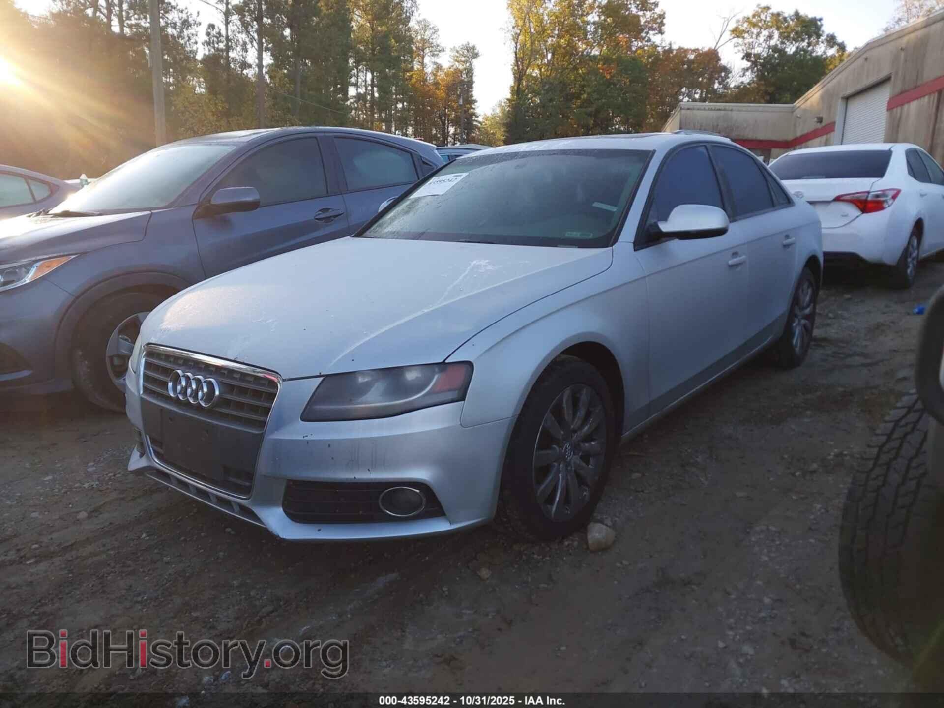 2012 AUDI A4 - VIN: WAUAFAFL6CA048558 - Photo 2