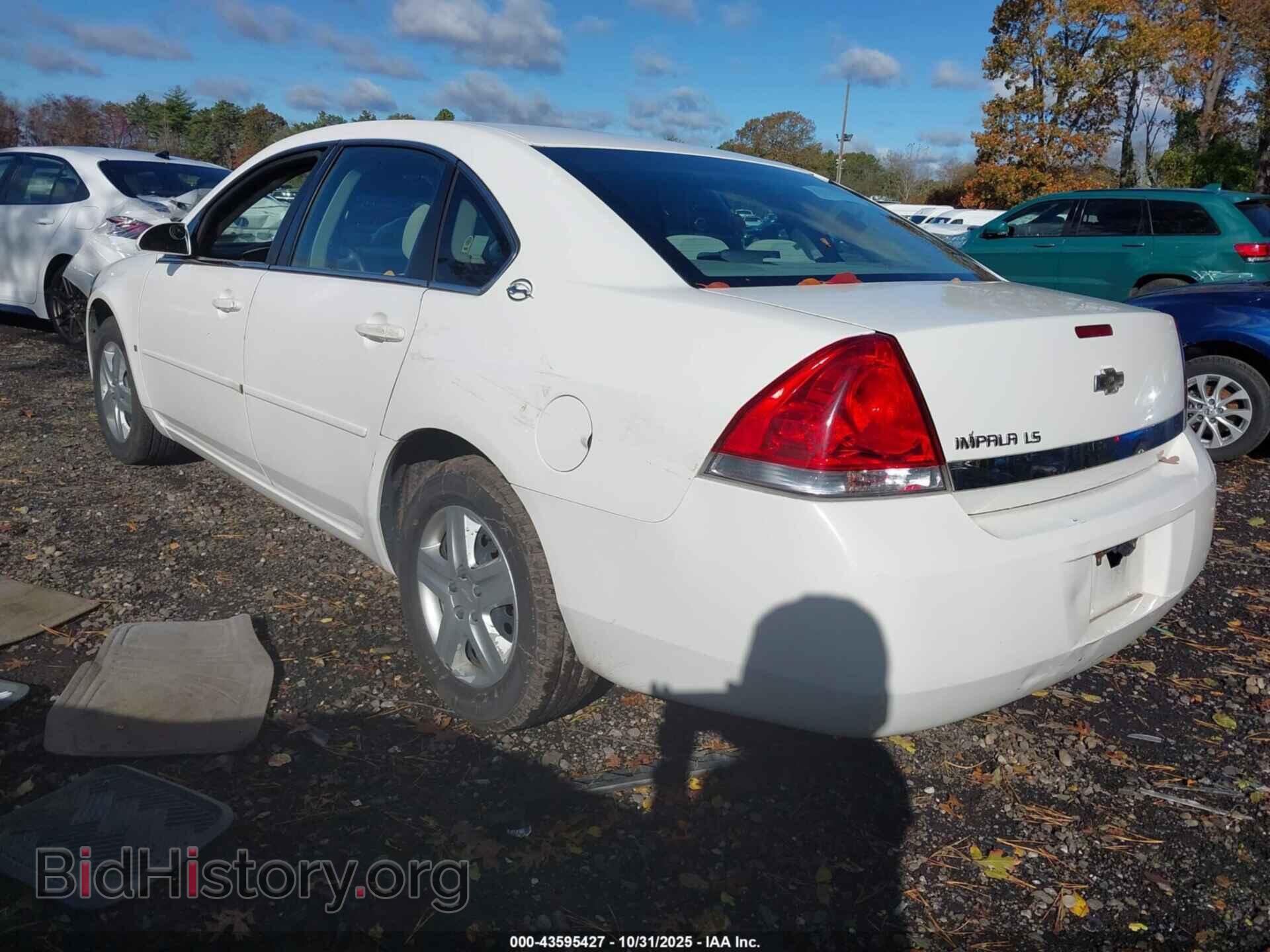 2006 CHEVROLET IMPALA - VIN: 2G1WB55K069214229 - Фото 3