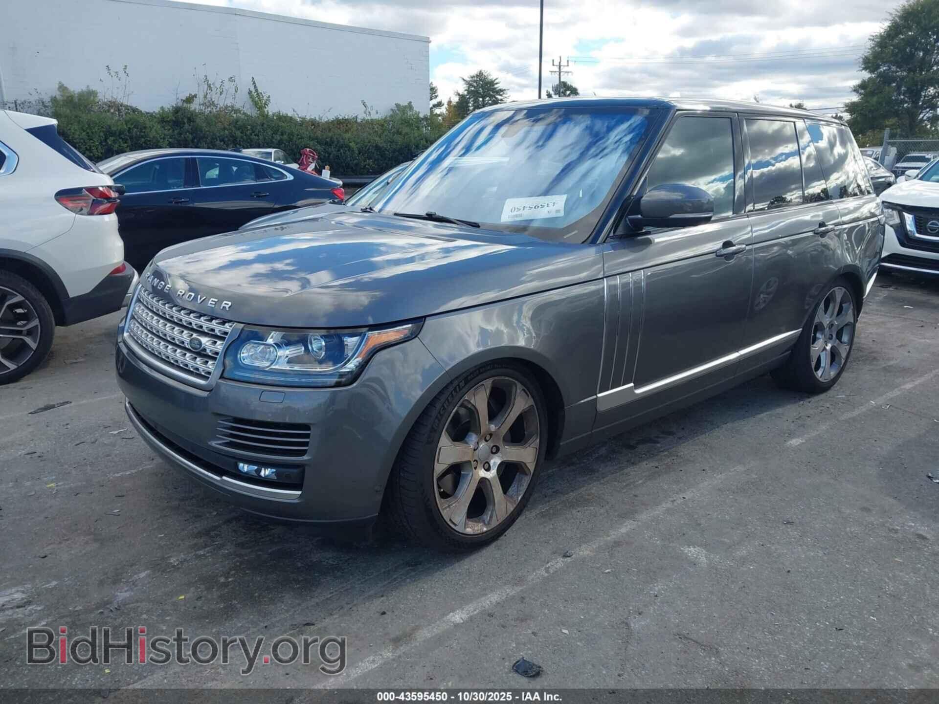 2017 LAND ROVER RANGE ROVER - VIN: SALGS2FE6HA320493 - Фото 2