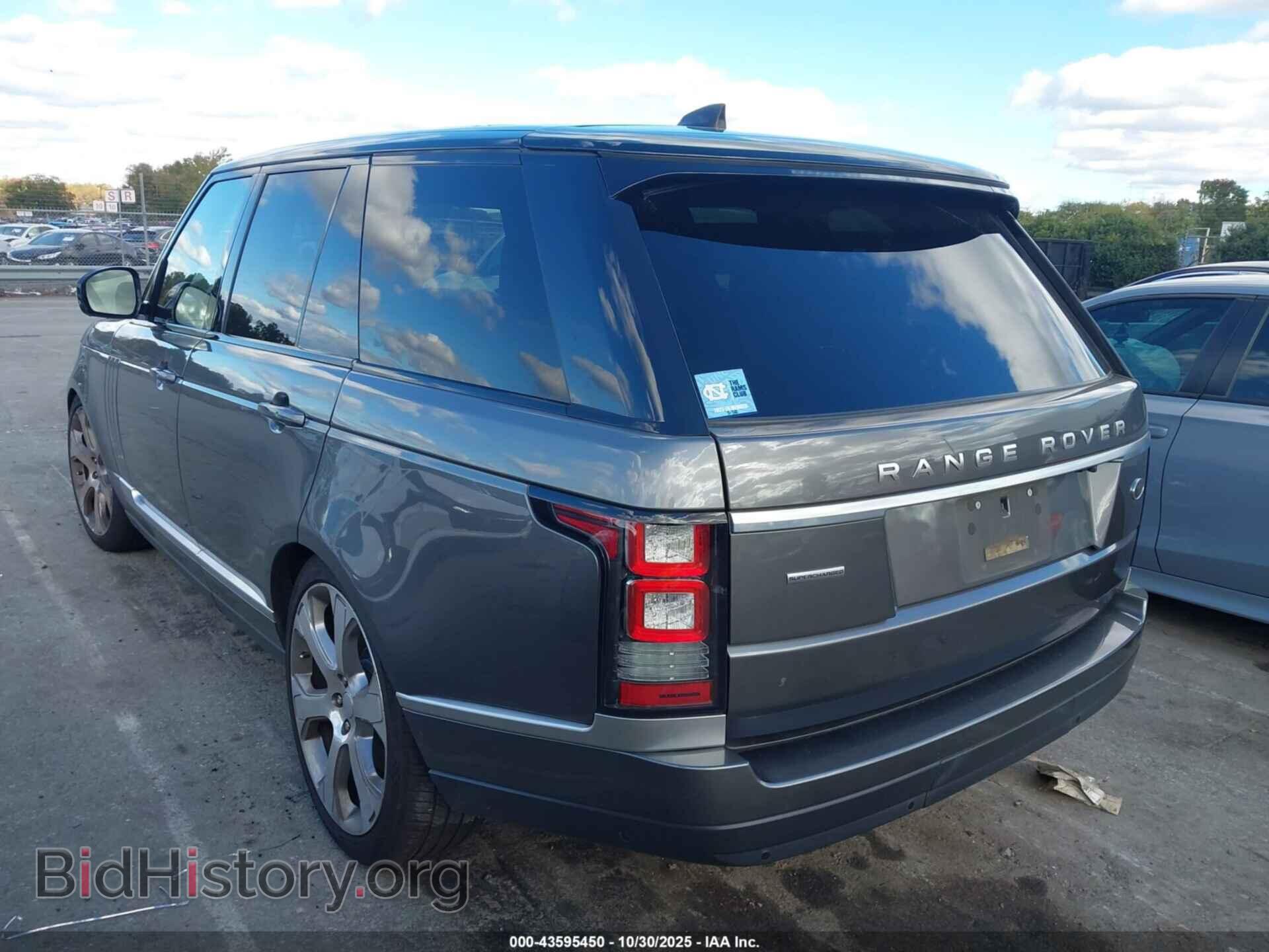 2017 LAND ROVER RANGE ROVER - VIN: SALGS2FE6HA320493 - Фото 3