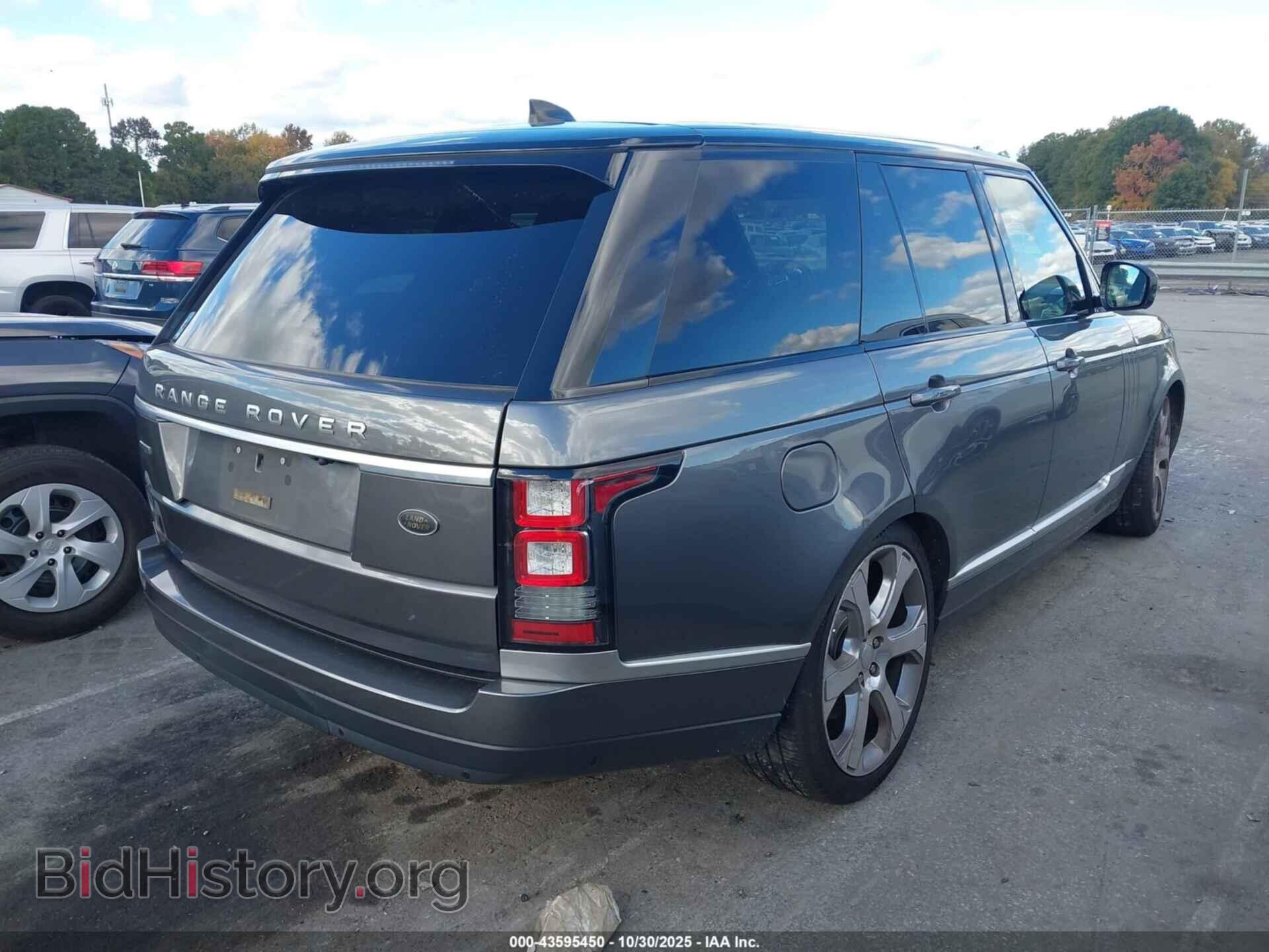 2017 LAND ROVER RANGE ROVER - VIN: SALGS2FE6HA320493 - Фото 4