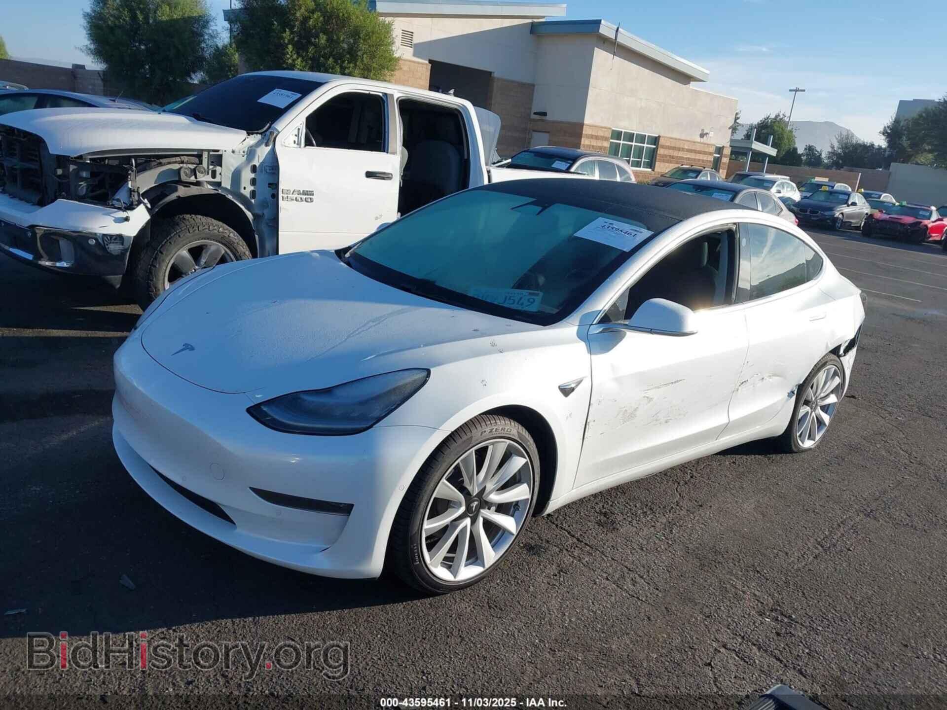 2019 TESLA MODEL 3 - VIN: 5YJ3E1EB6KF390184 - Фото 2