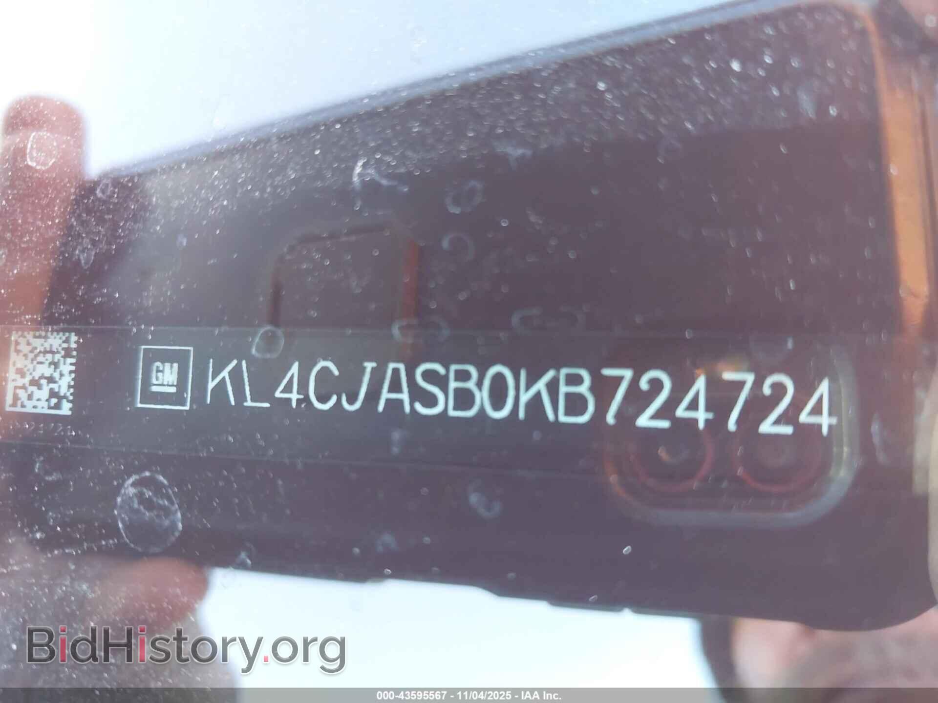 2019 BUICK ENCORE - VIN: KL4CJASB0KB724724 - Фото 9