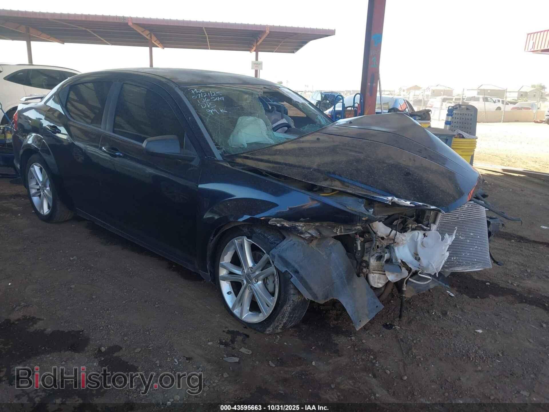 Photo 1C3CDZAG2CN287273 - DODGE AVENGER 2012
