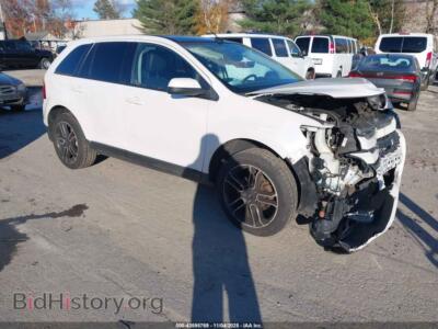 2013 Ford EDGE SEL, белый — VIN 2FMDK4JC8DBB93350, IAAI