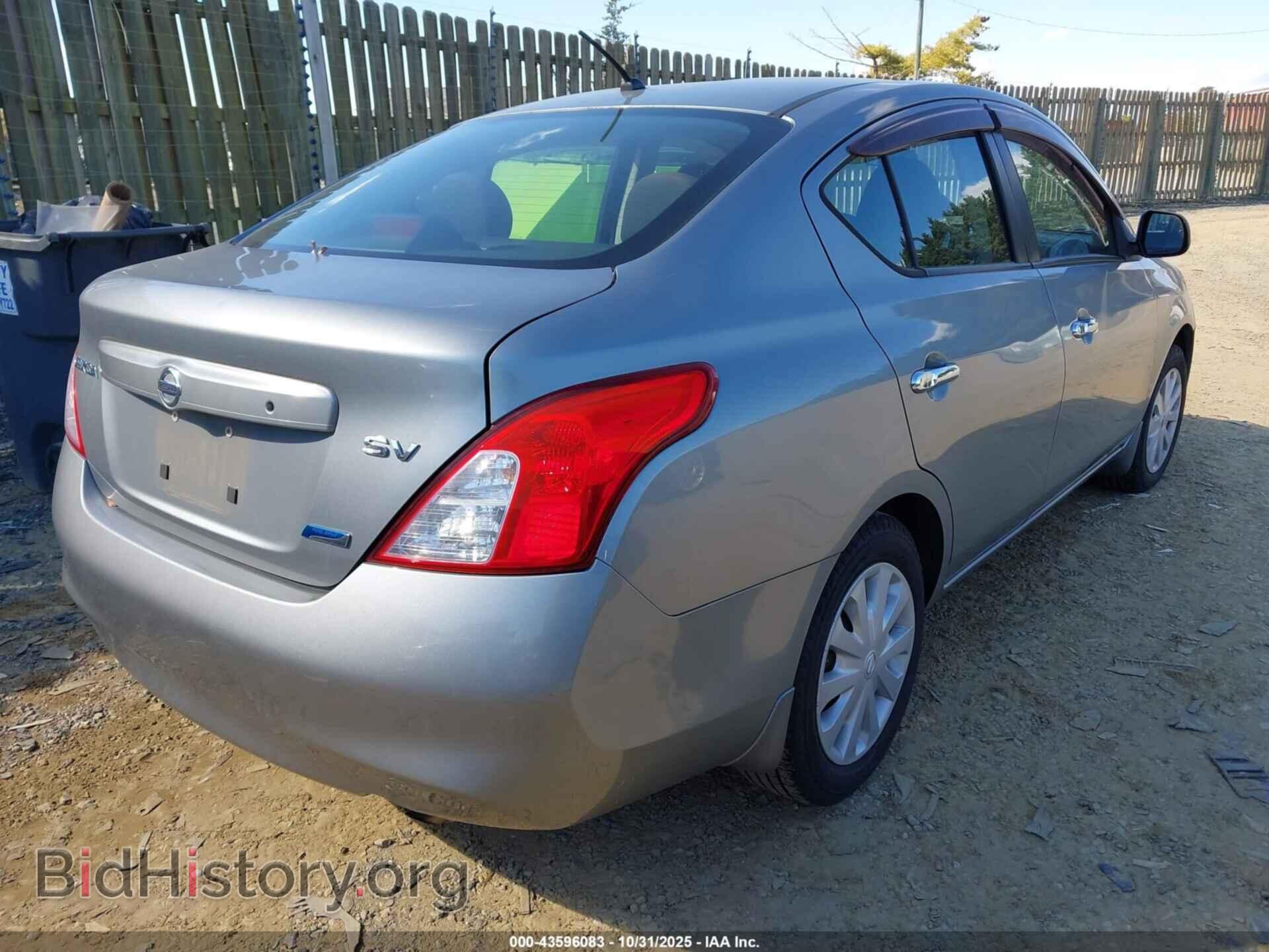 2012 NISSAN VERSA - VIN: 3N1CN7AP1CL828152 - Фото 4