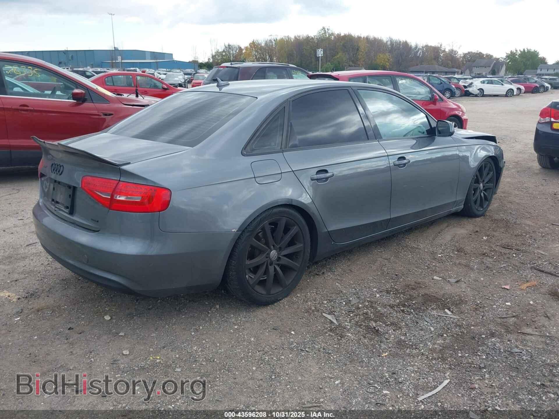 2013 AUDI A4 - VIN: WAUFFBFL7DN008429 - Photo 4