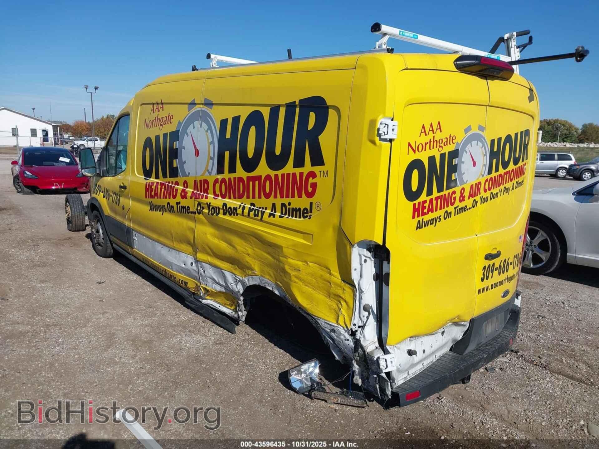 2023 FORD TRANSIT - VIN: 1FTBR2C80PKA91202 - Фото 3