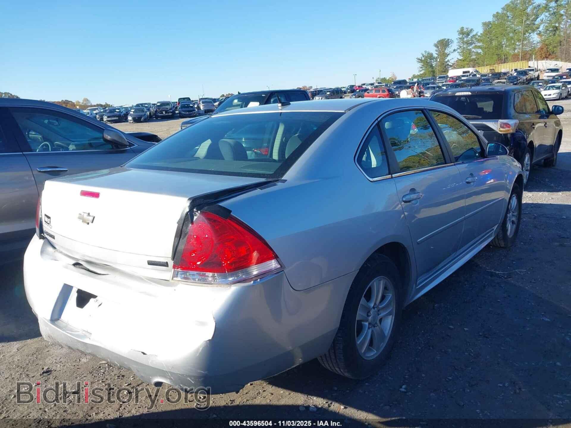 2012 CHEVROLET IMPALA - VIN: 2G1WA5E33C1225280 - Фото 4