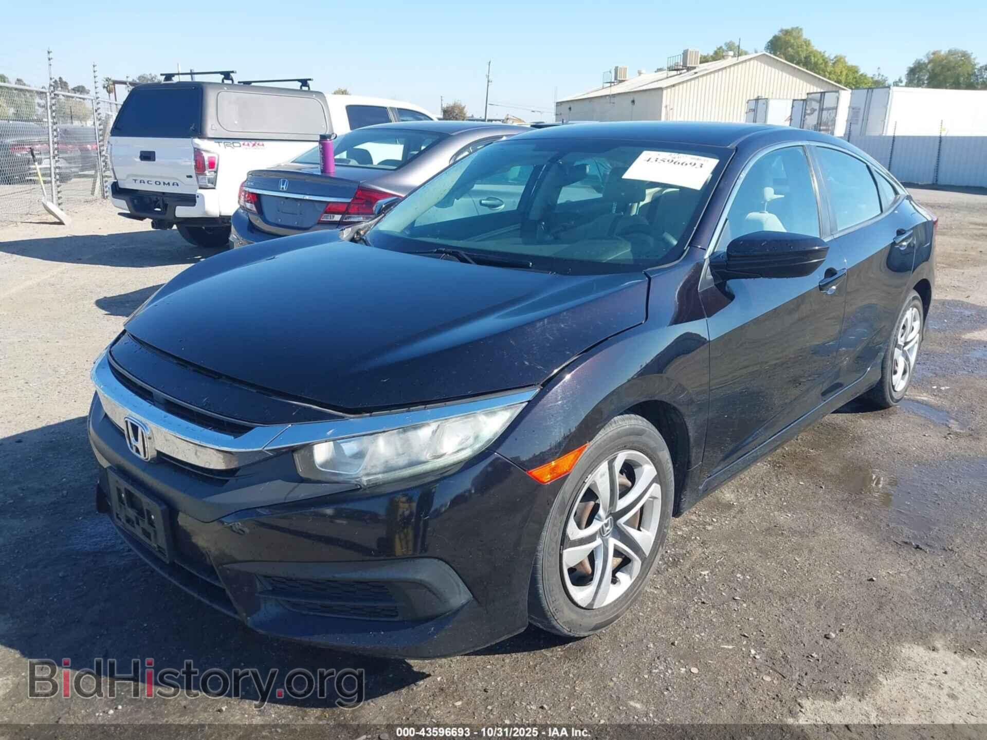 2016 HONDA CIVIC - VIN: 19XFC2F55GE207775 - Фото 2