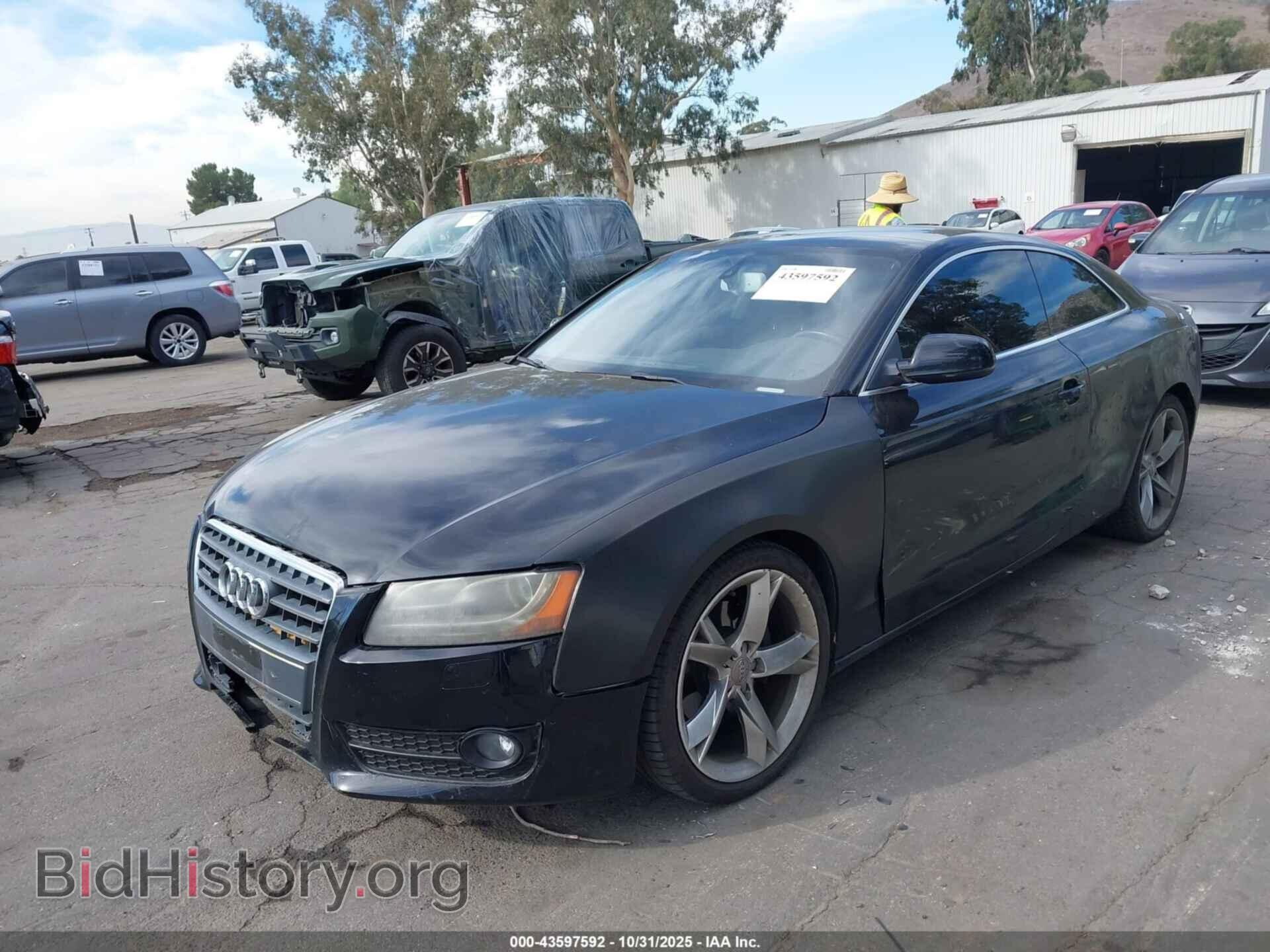 2012 AUDI A5 - VIN: WAULFAFR2CA004182 - Photo 2