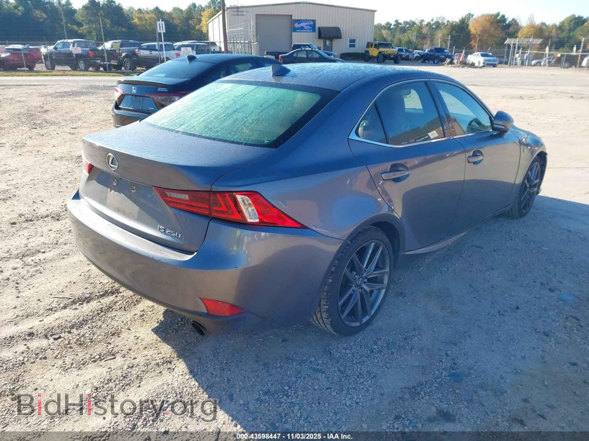 2014 LEXUS IS 250 - VIN: JTHBF1D29E5015548 - Фото 4