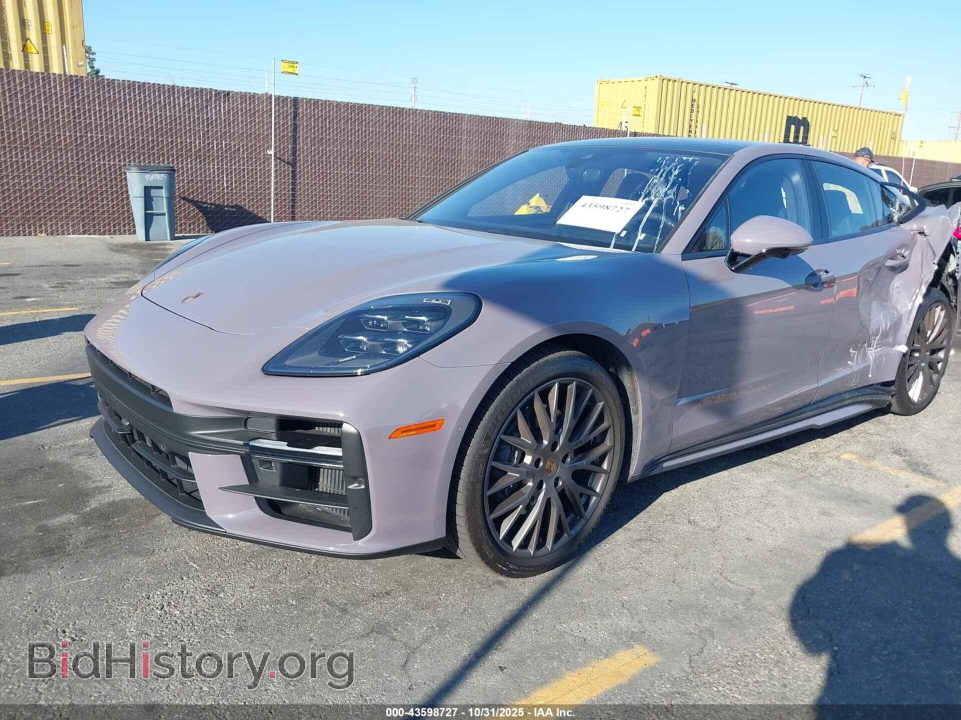 2025 PORSCHE PANAMERA - VIN: WP0AA2YA0SL007719 - Фото 2