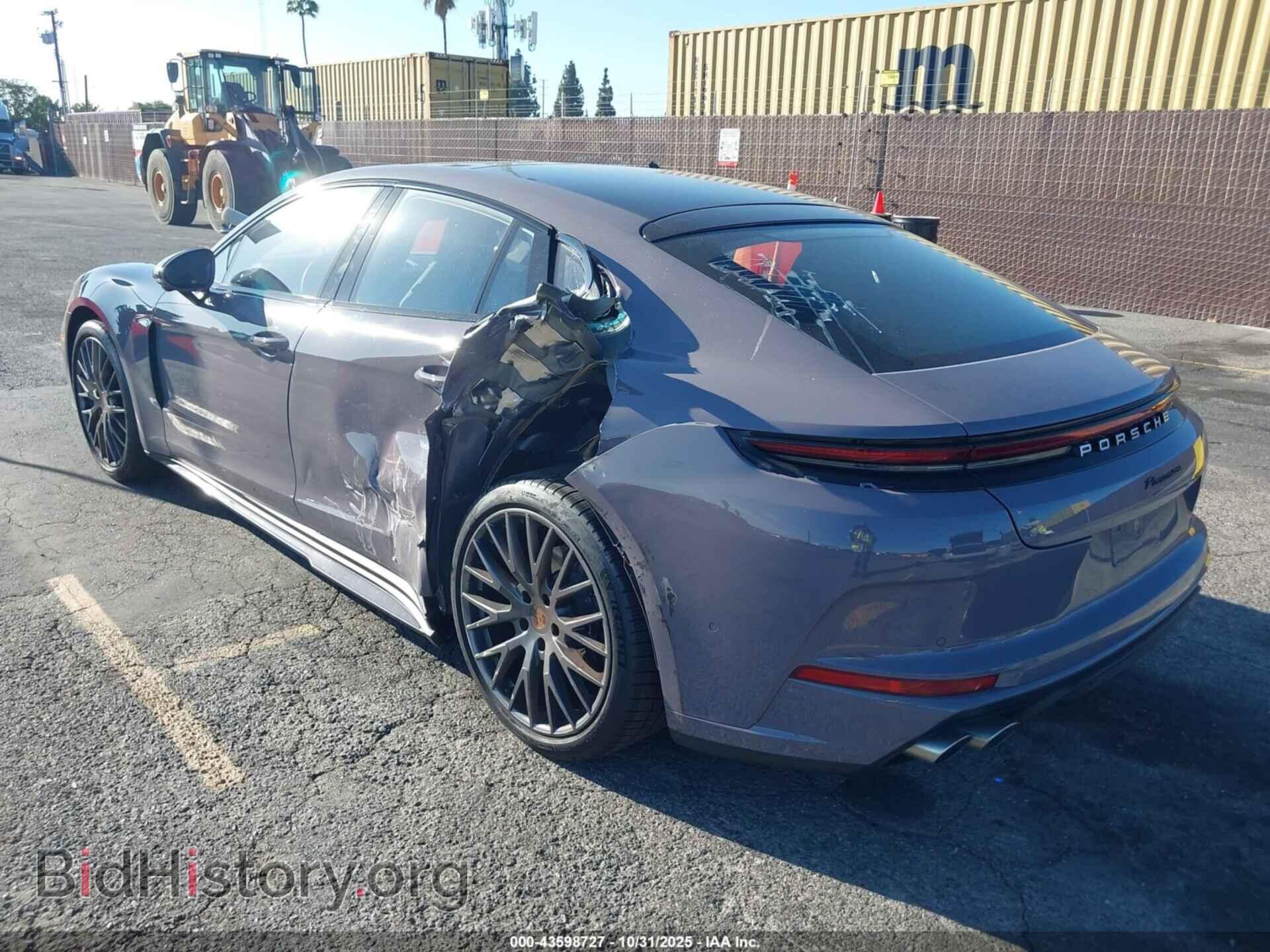 2025 PORSCHE PANAMERA - VIN: WP0AA2YA0SL007719 - Фото 3