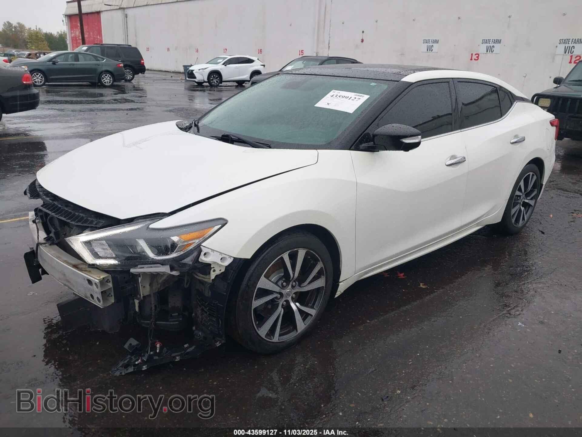 2016 NISSAN MAXIMA - VIN: 1N4AA6AP1GC395806 - Фото 2