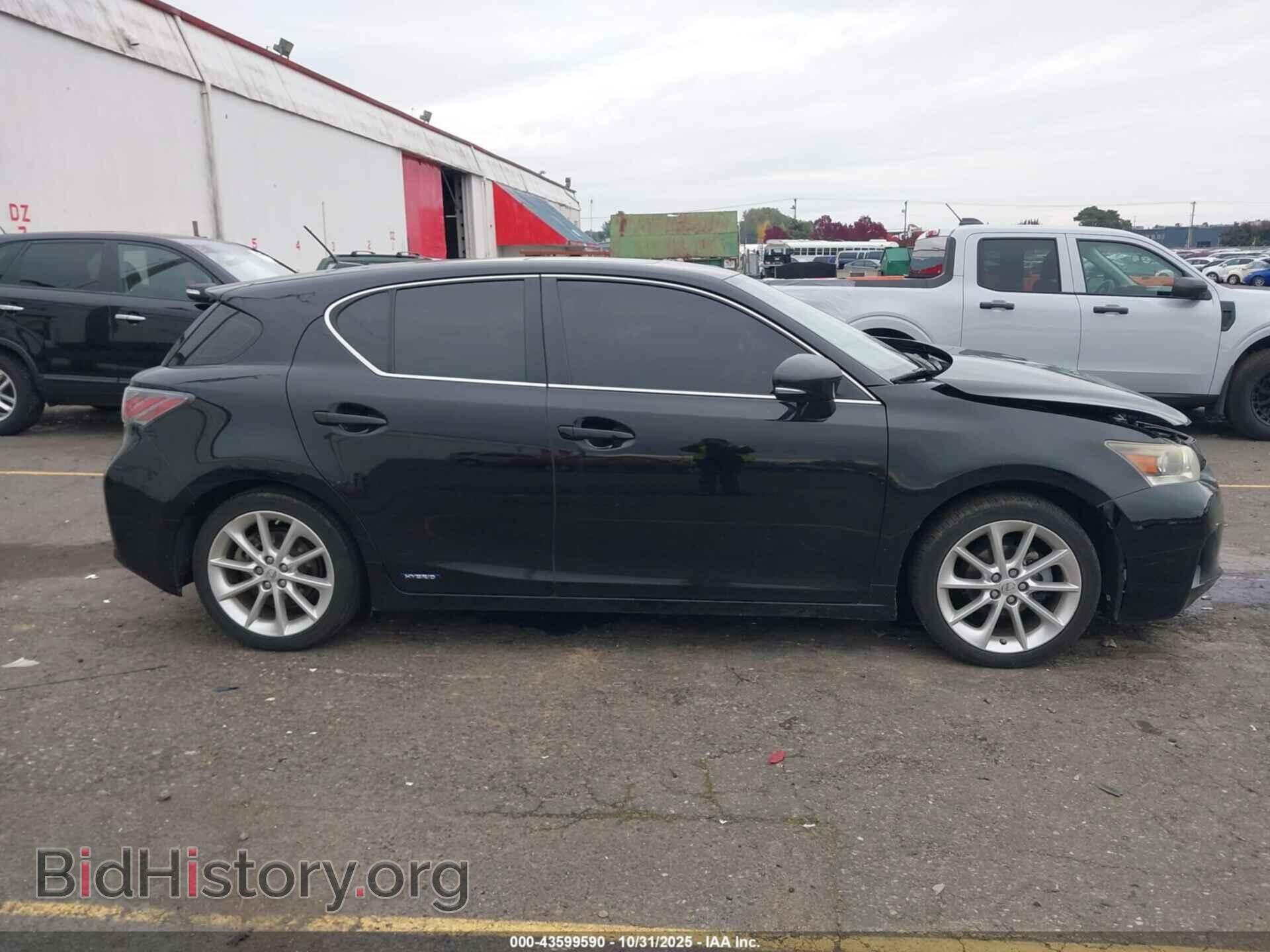 2012 LEXUS CT 200H - VIN: JTHKD5BH0C2091663 - Фото 13