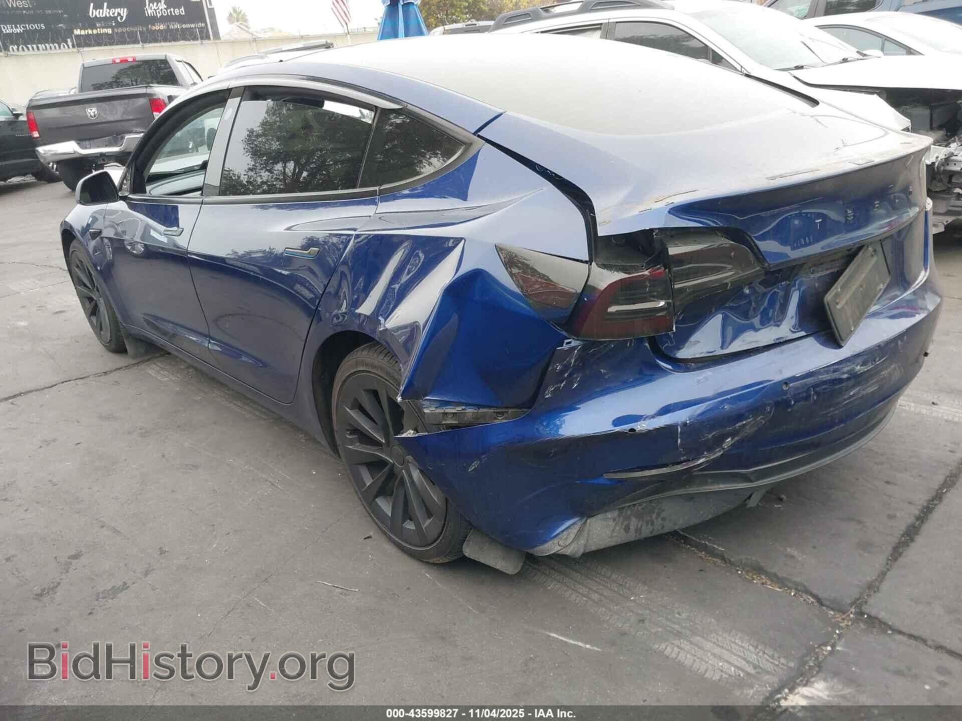 2022 TESLA MODEL 3 - VIN: 5YJ3E1EAXNF189612 - Фото 3
