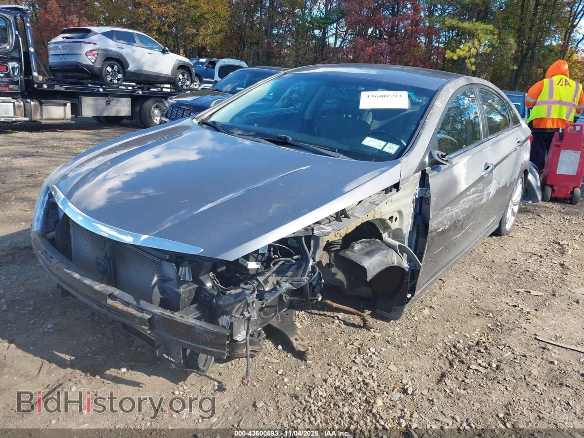 2011 HYUNDAI SONATA - VIN: 5NPEC4AC7BH044032 - Фото 2