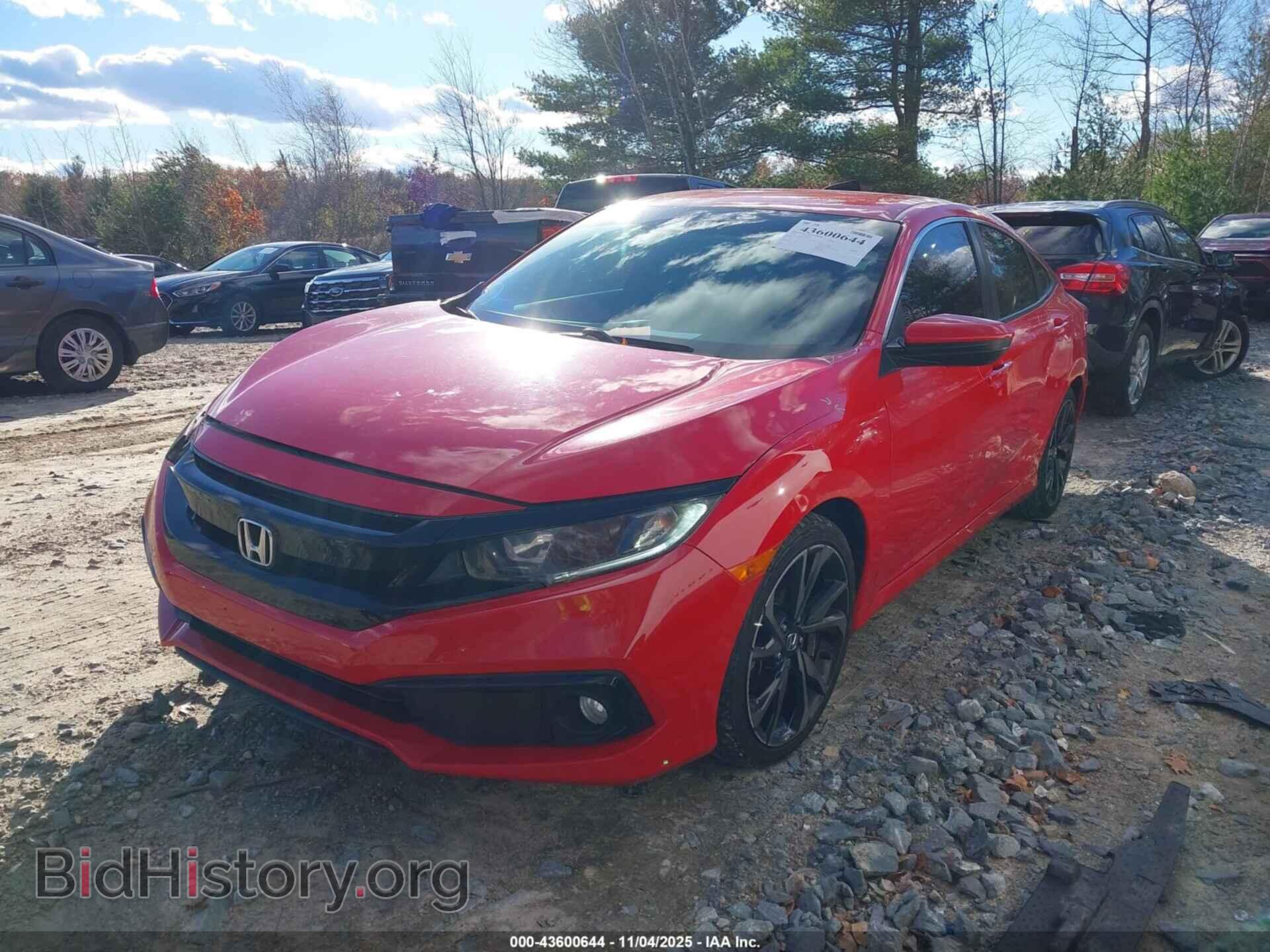 2020 HONDA CIVIC - VIN: 2HGFC2F85LH545252 - Фото 2