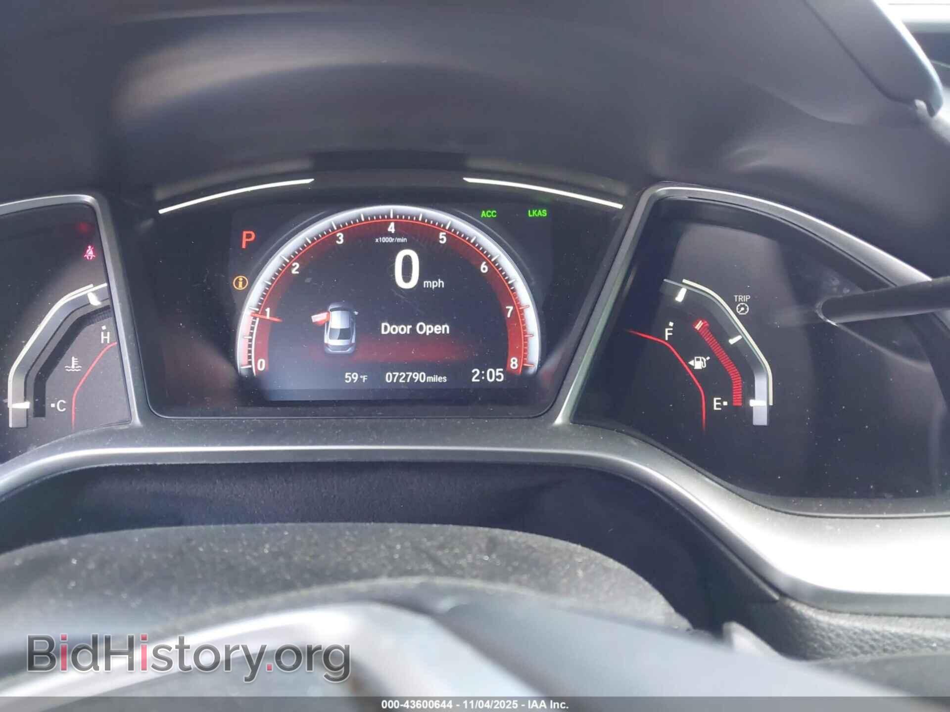 2020 HONDA CIVIC - VIN: 2HGFC2F85LH545252 - Фото 7