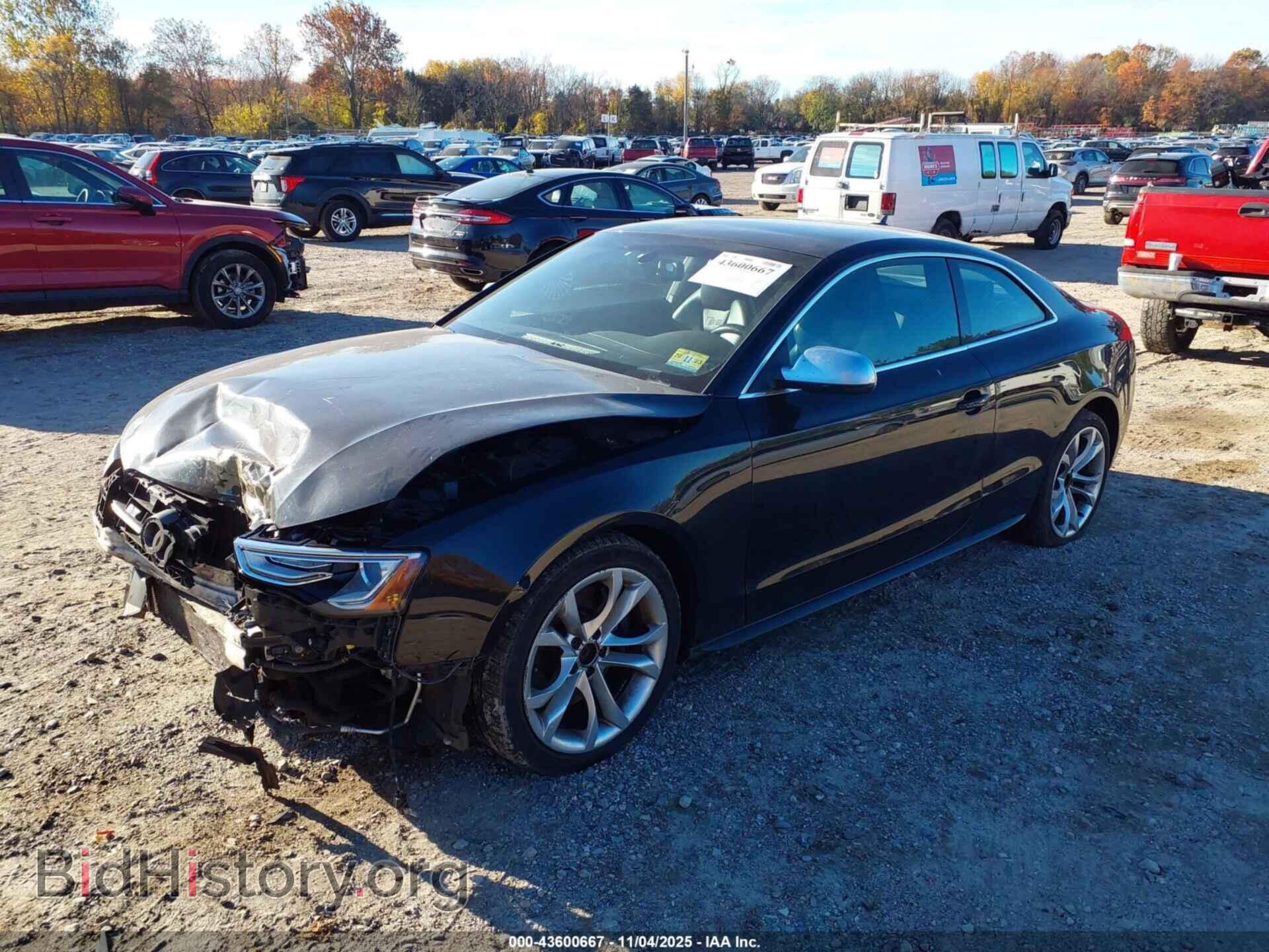 2013 AUDI S5 - VIN: WAUGGAFR1DA030515 - Photo 2