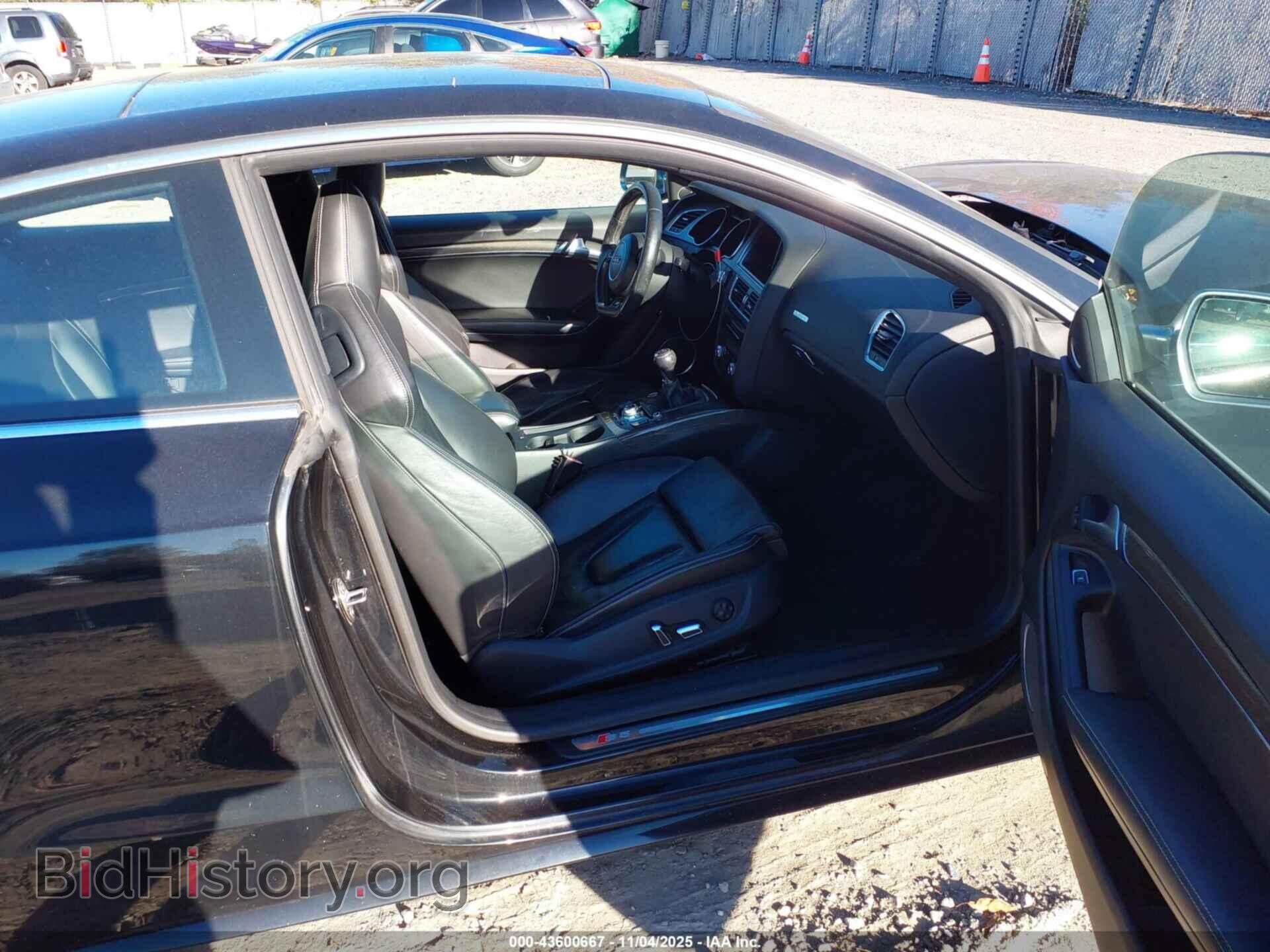 2013 AUDI S5 - VIN: WAUGGAFR1DA030515 - Photo 5