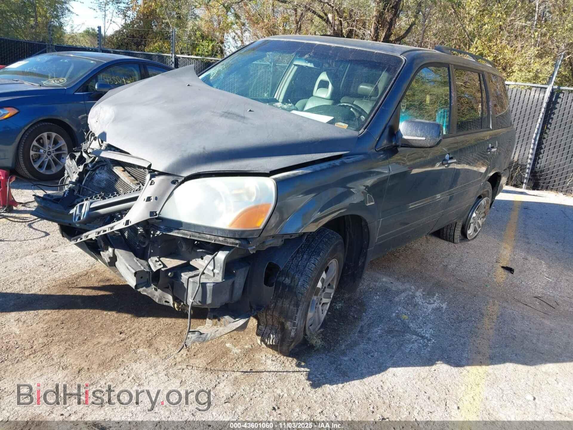 2005 HONDA PILOT - VIN: 2HKYF18775H566627 - Фото 2