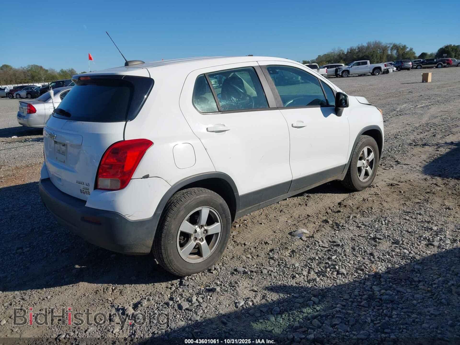 2016 CHEVROLET TRAX - VIN: 3GNCJNSB2GL238071 - Фото 4
