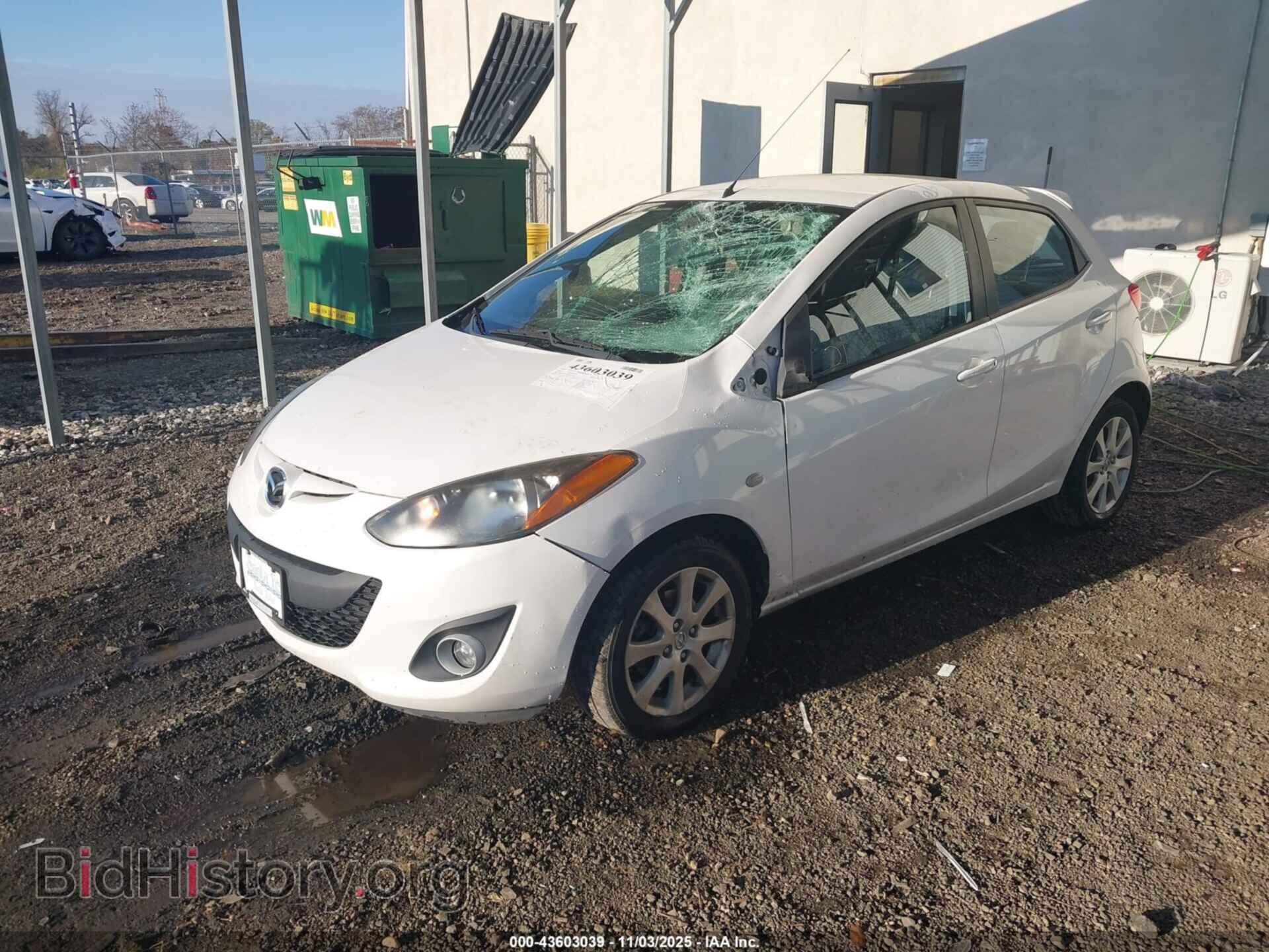 2011 MAZDA MAZDA2 - VIN: JM1DE1HZ7B0102720 - Фото 2