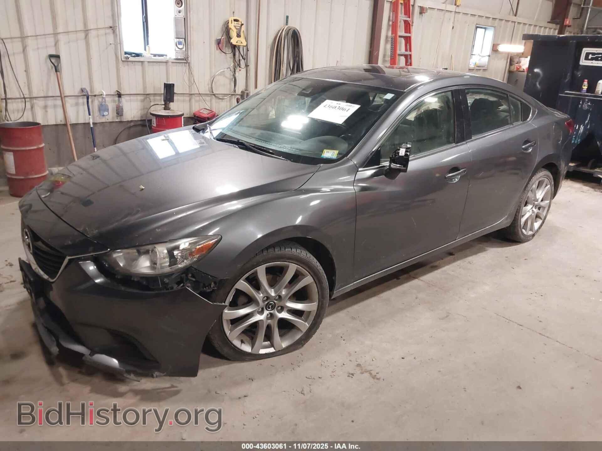 2017 MAZDA MAZDA6 - VIN: JM1GL1V53H1141540 - Фото 2