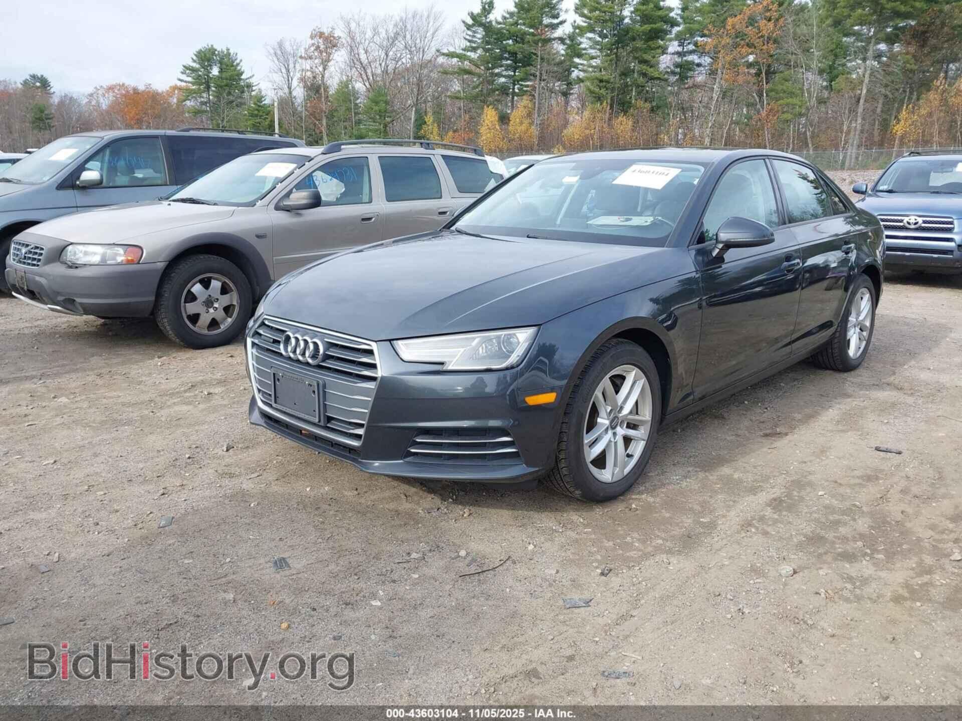 2017 AUDI A4 - VIN: WAUANAF46HN023851 - Фото 2