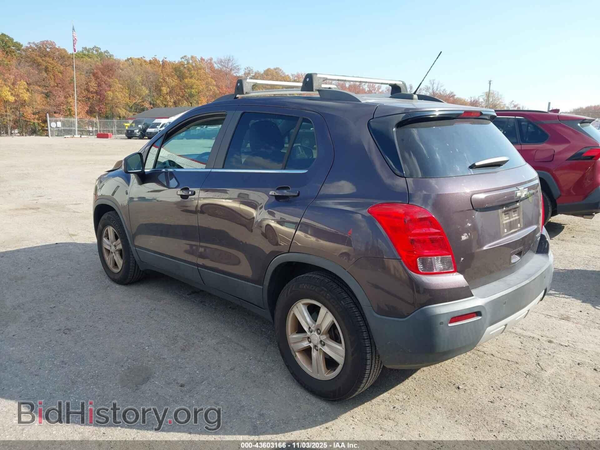 2016 CHEVROLET TRAX - VIN: 3GNCJPSB0GL134724 - Фото 3