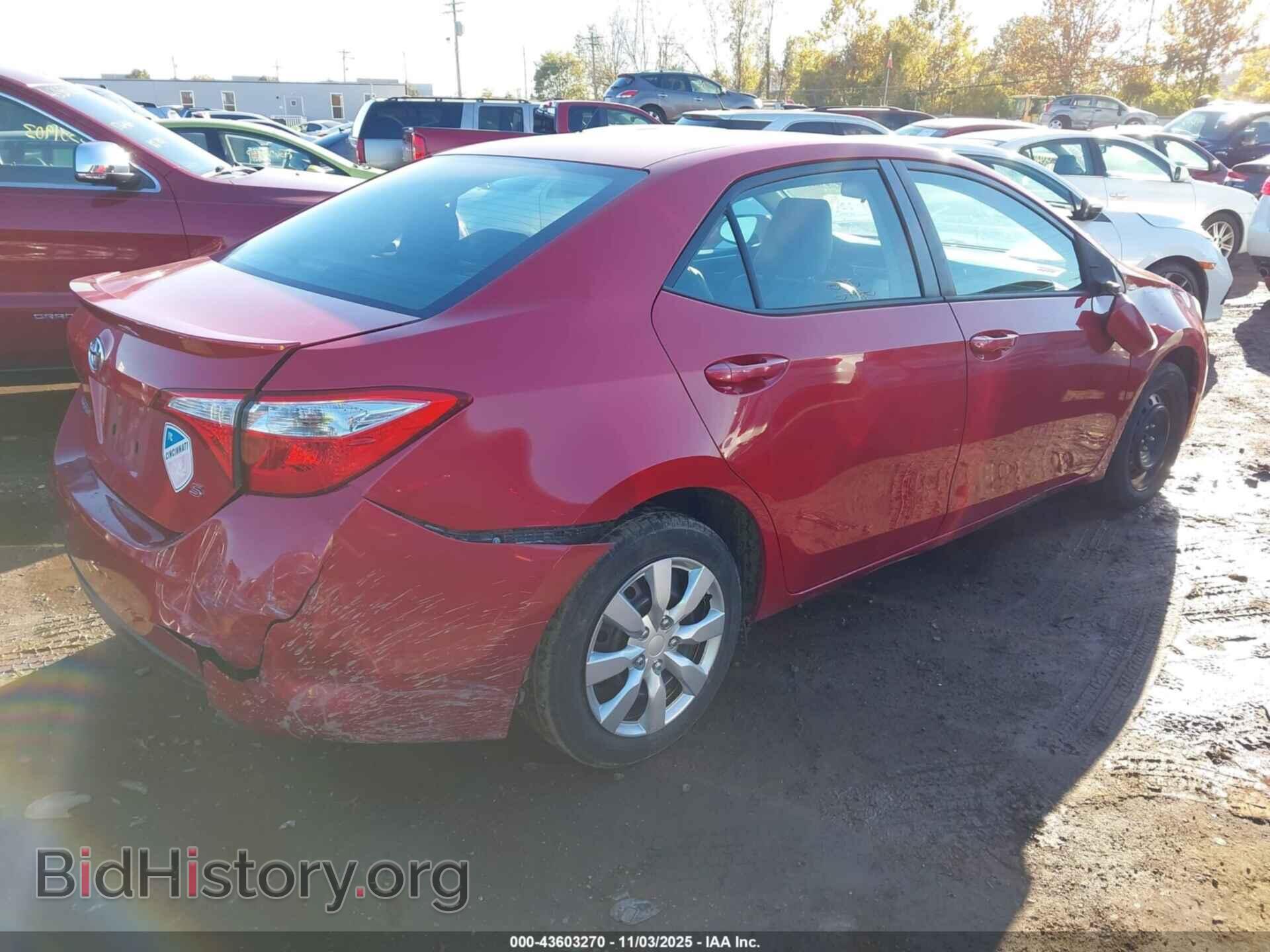 2015 TOYOTA COROLLA - VIN: 2T1BURHE5FC401558 - Фото 4