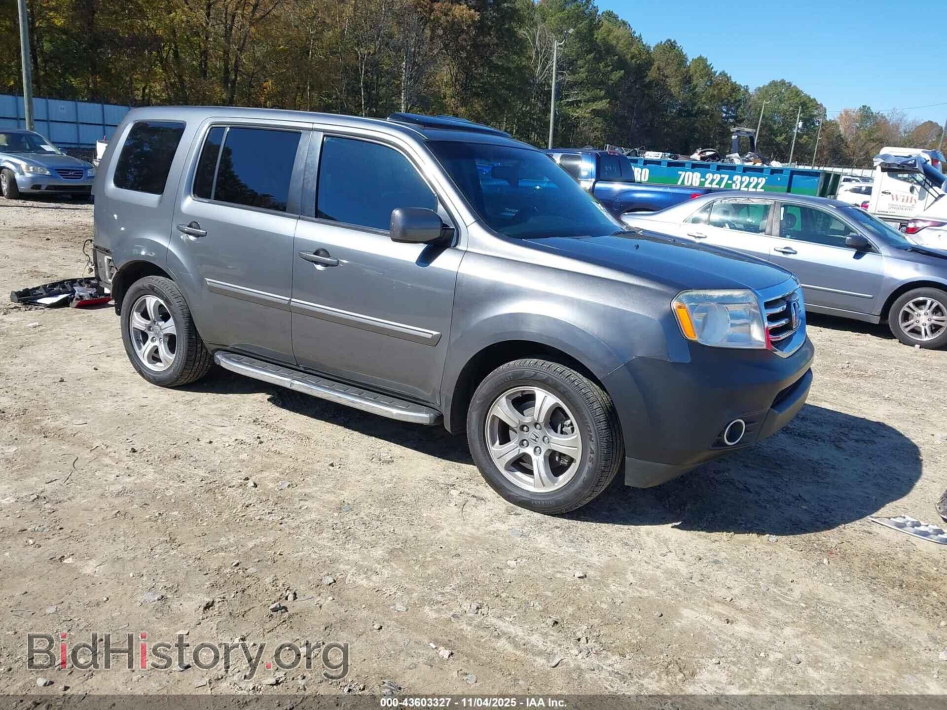Фотография 5FNYF3H59CB022846 - HONDA PILOT 2012