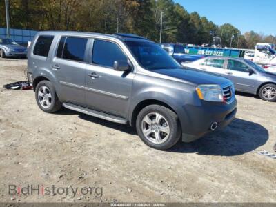 2012 Honda PILOT EX-L, серый — VIN 5FNYF3H59CB022846, IAAI